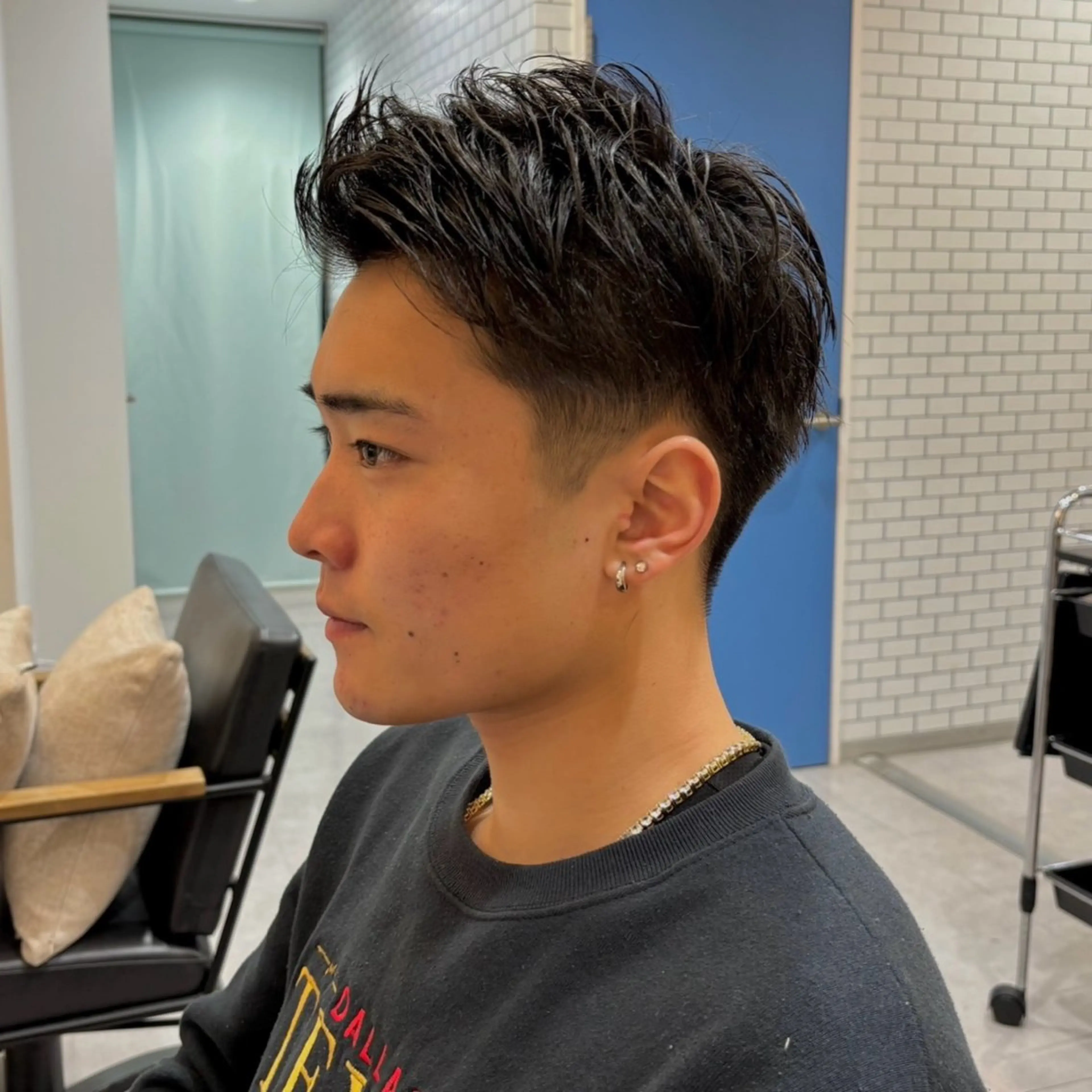 メンズ メンズショート 刈り上げ カット 【メンズ専門 】村斎　伶次のヘアスタイル