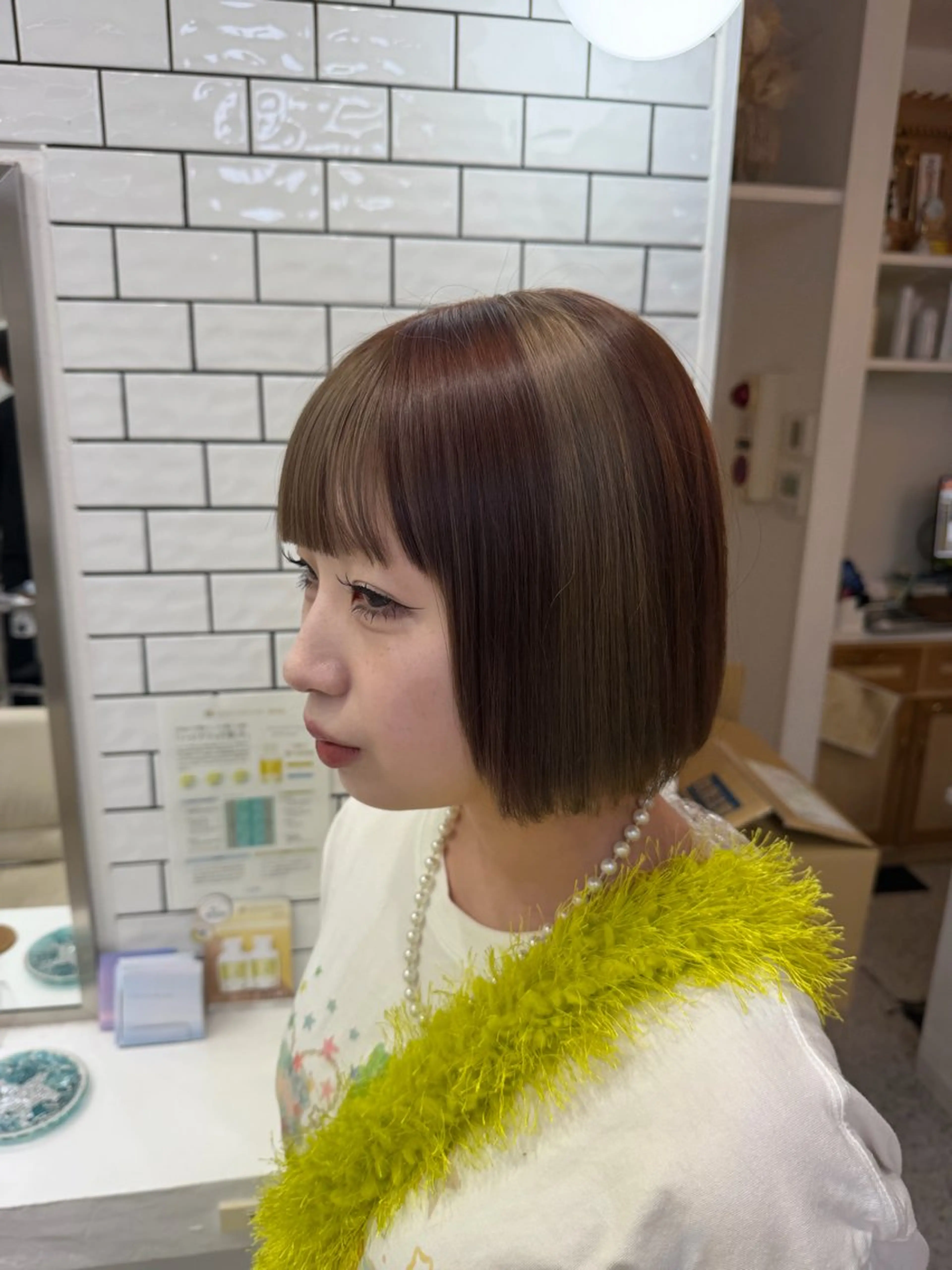 ミディアム ヘアカラー トリートメント ✵LOMARLIE✵ chiseのヘアスタイル