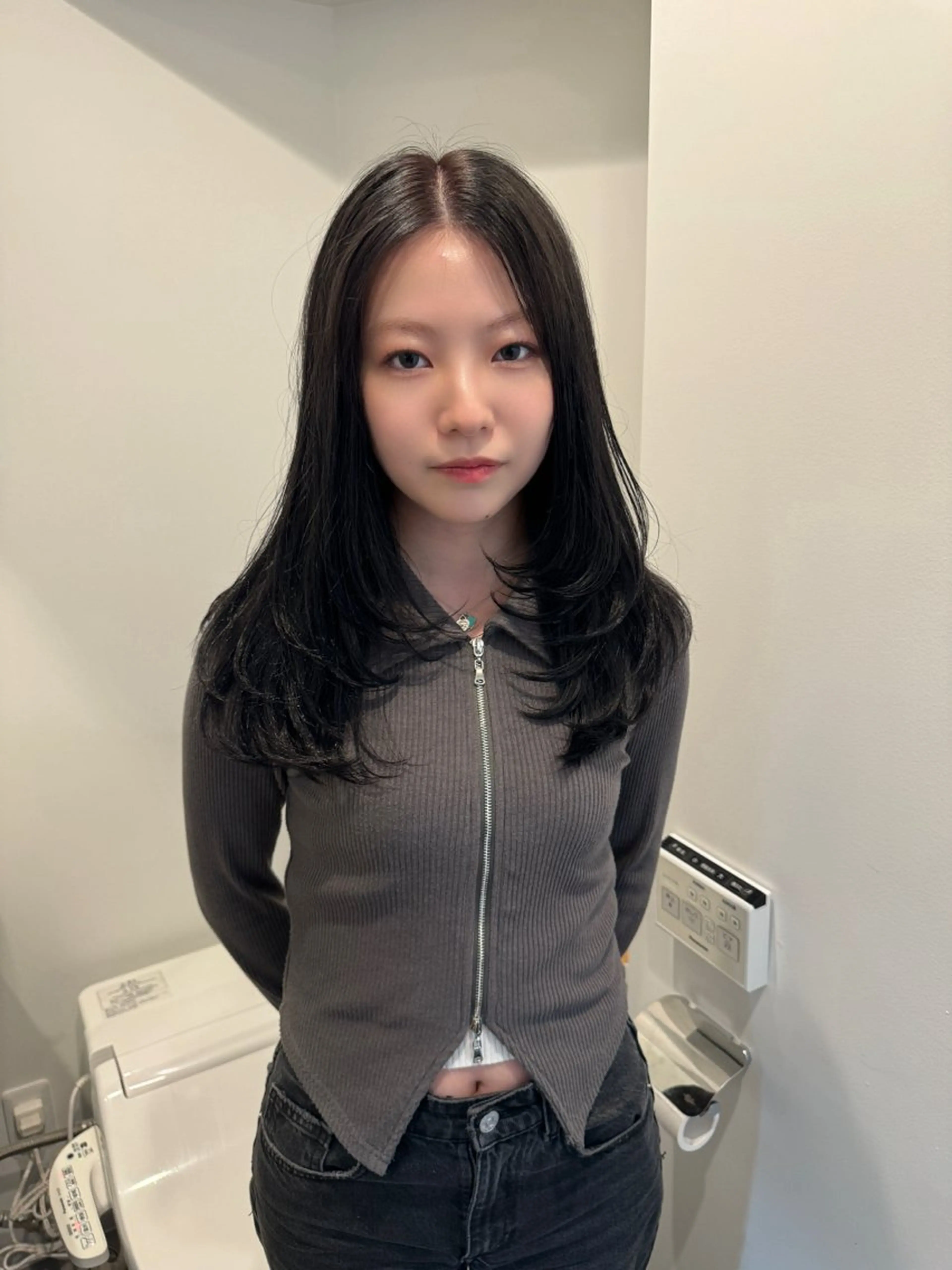 ロング laff 新宿所属・ボブ/ケアパーマ/ レイヤー/縮毛矯正のヘアスタイル