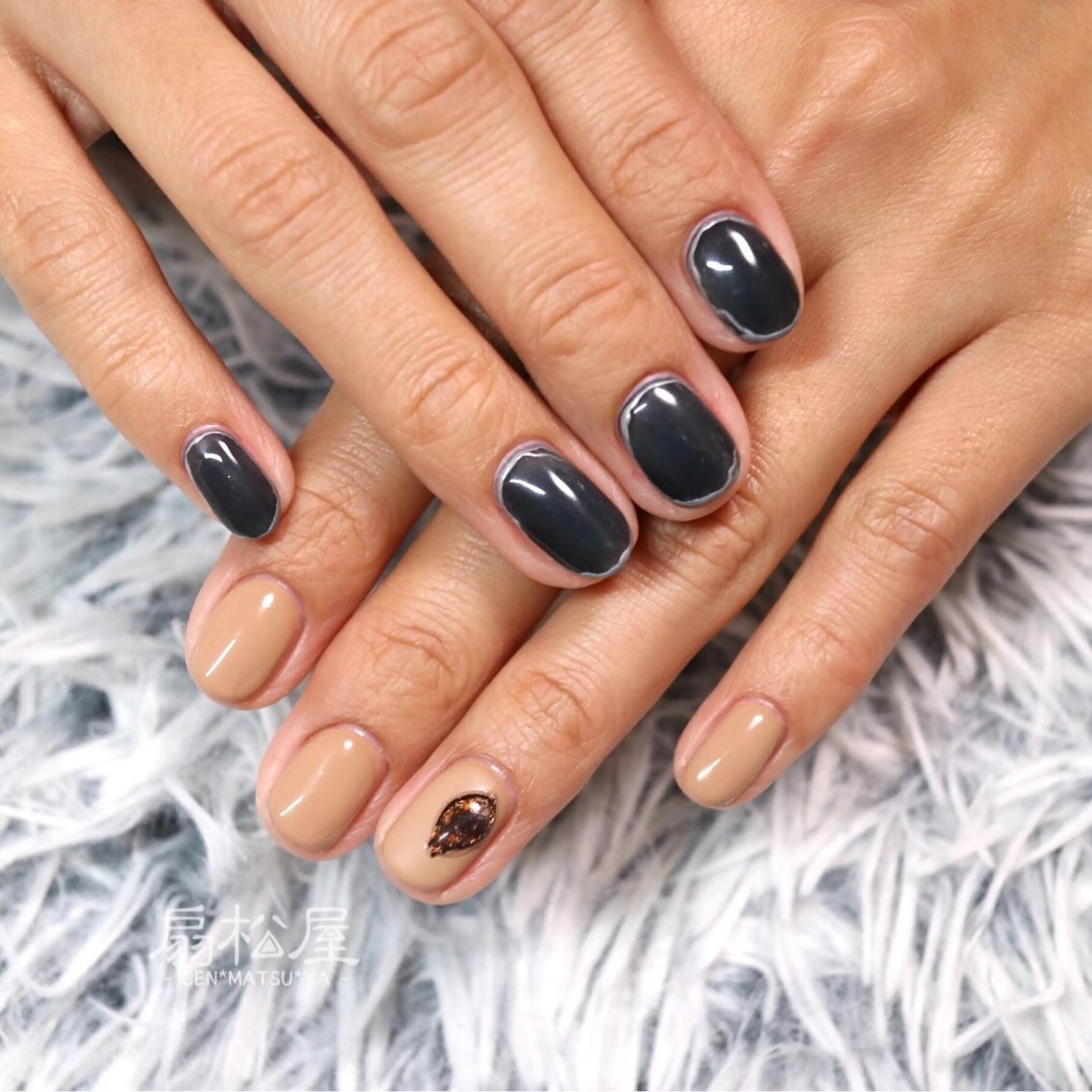ネイル 扇松屋 marie.nのネイルデザイン