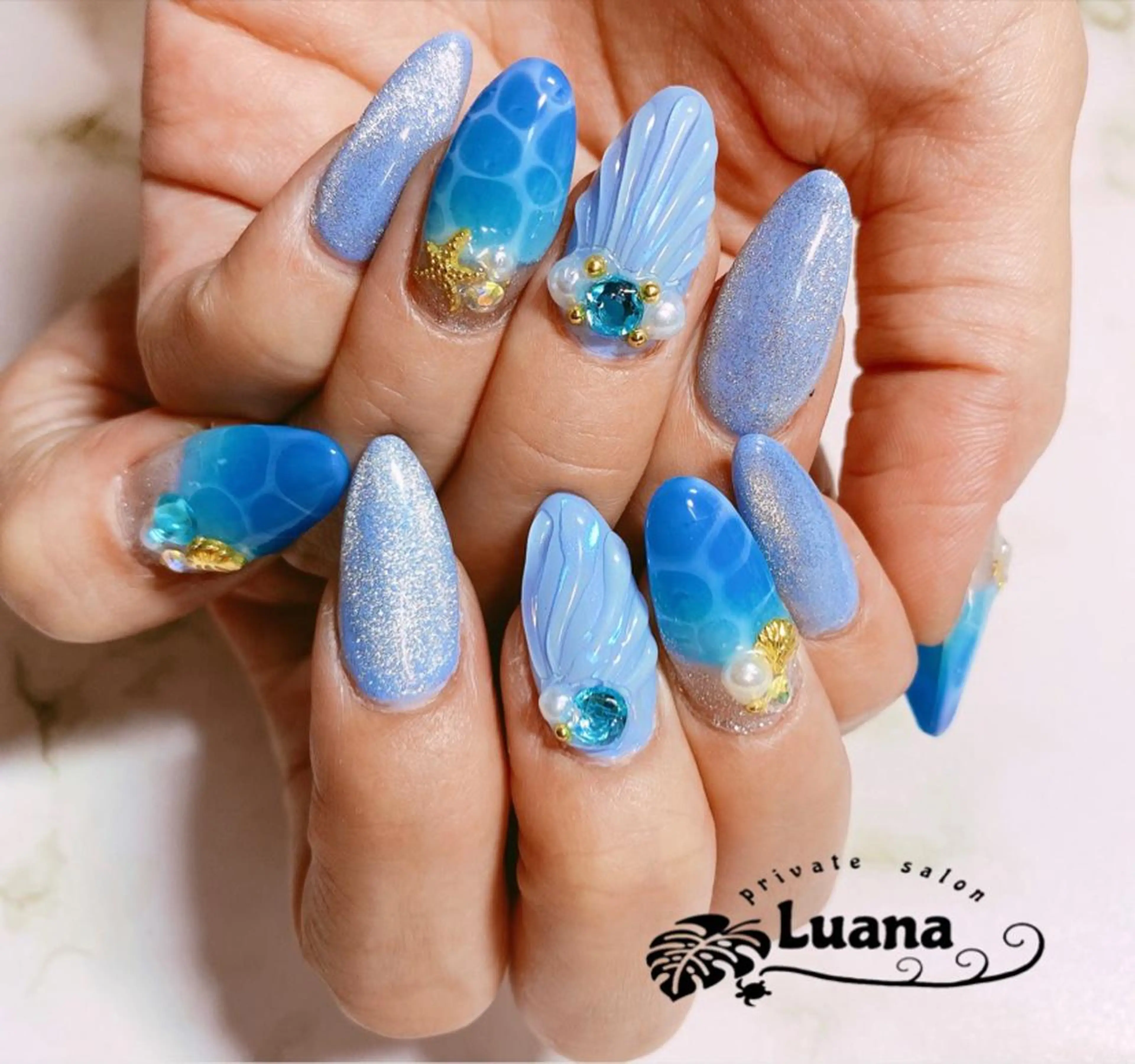 ネイル 自宅ネイルサロン ルアナのネイルデザイン