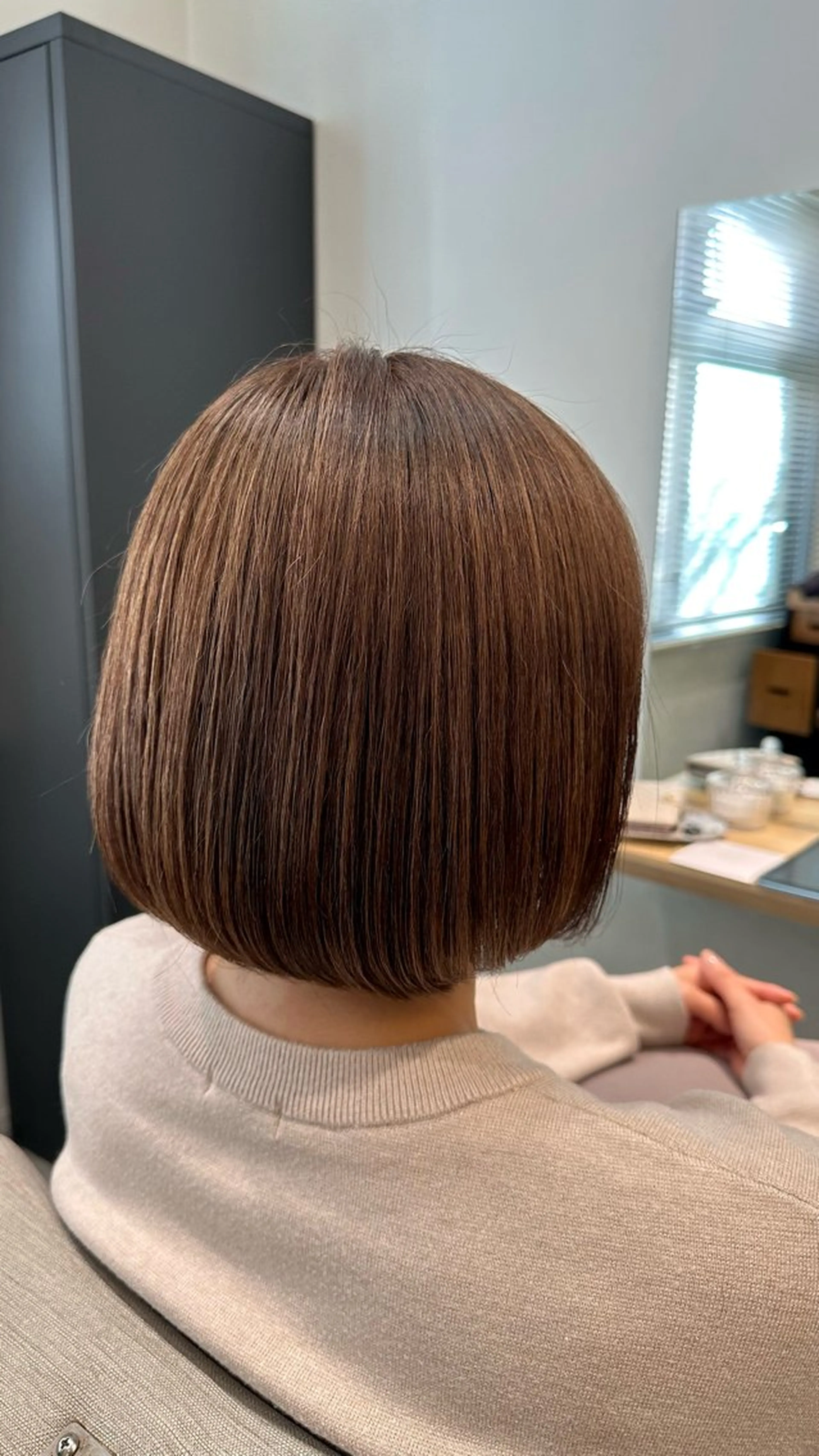 ショート カラー ボブ 髪質改善 カット ヘアカラー トリートメント ショート/ボブ/ 髪質改善/小林祥弘のヘアスタイル