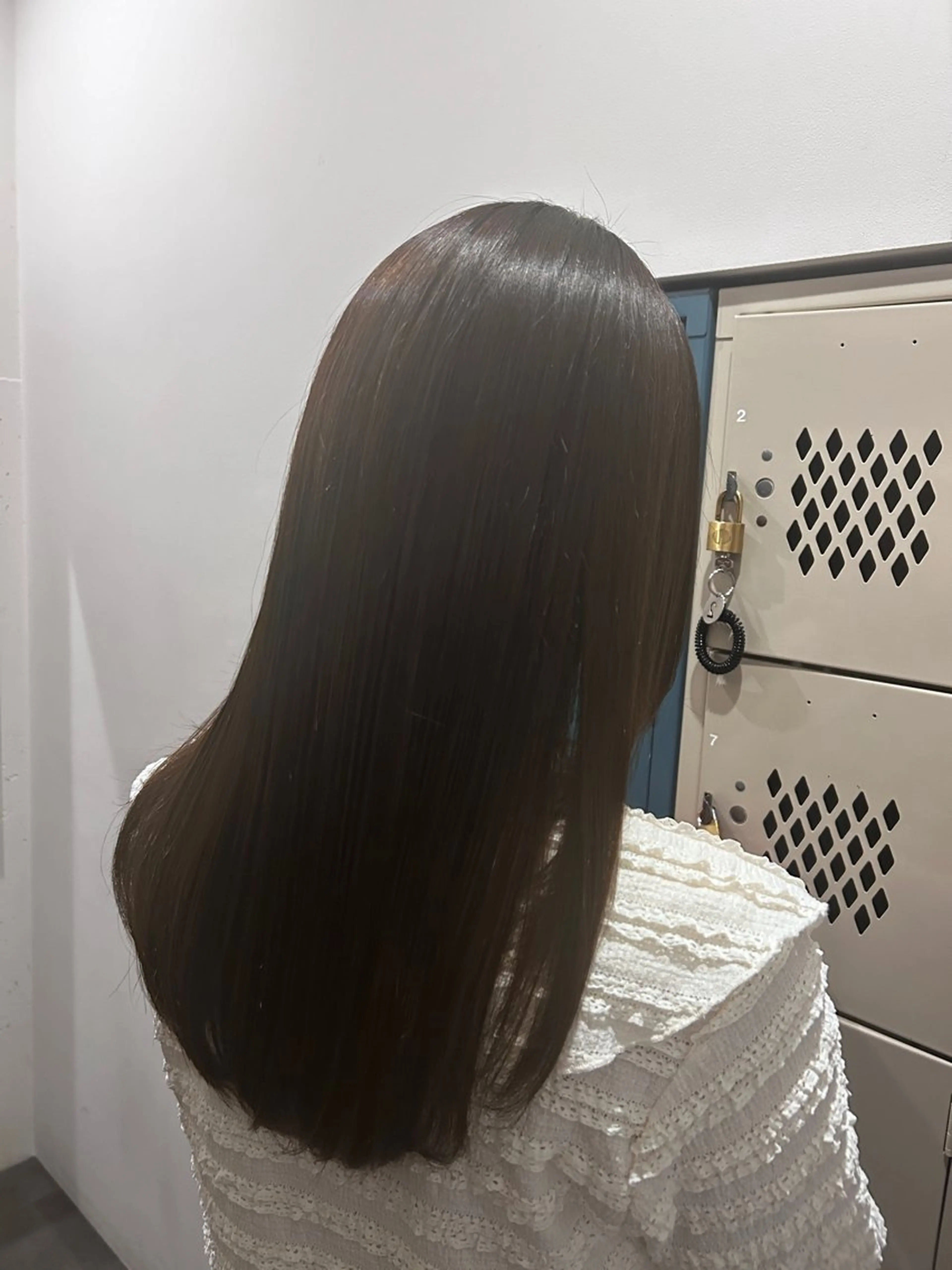 ロング 縮毛矯正 ｡.:*☆ayame / カットモデル募集のヘアスタイル