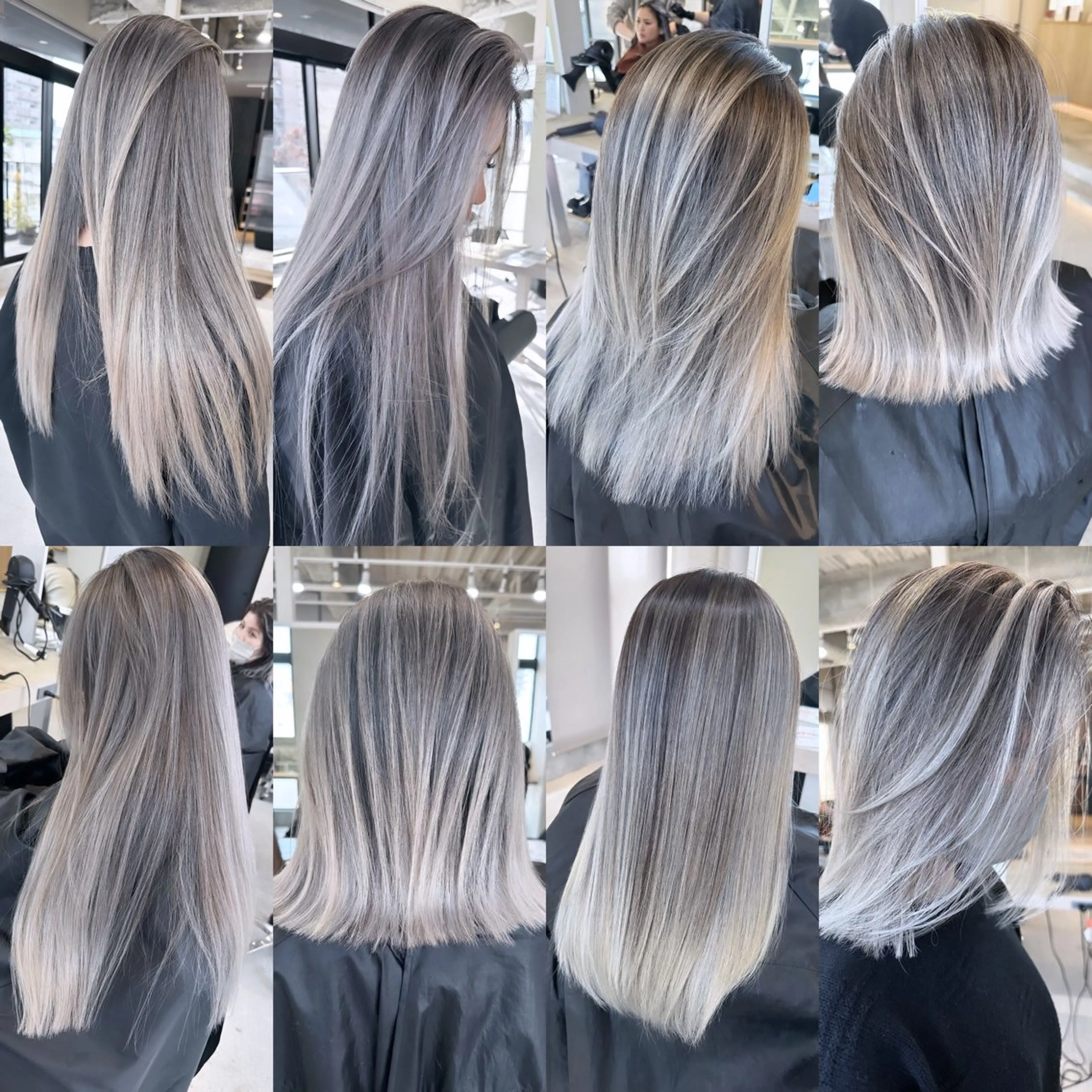 セミロング カラー ヘアカラー トリートメント 井上 一平のヘアスタイル