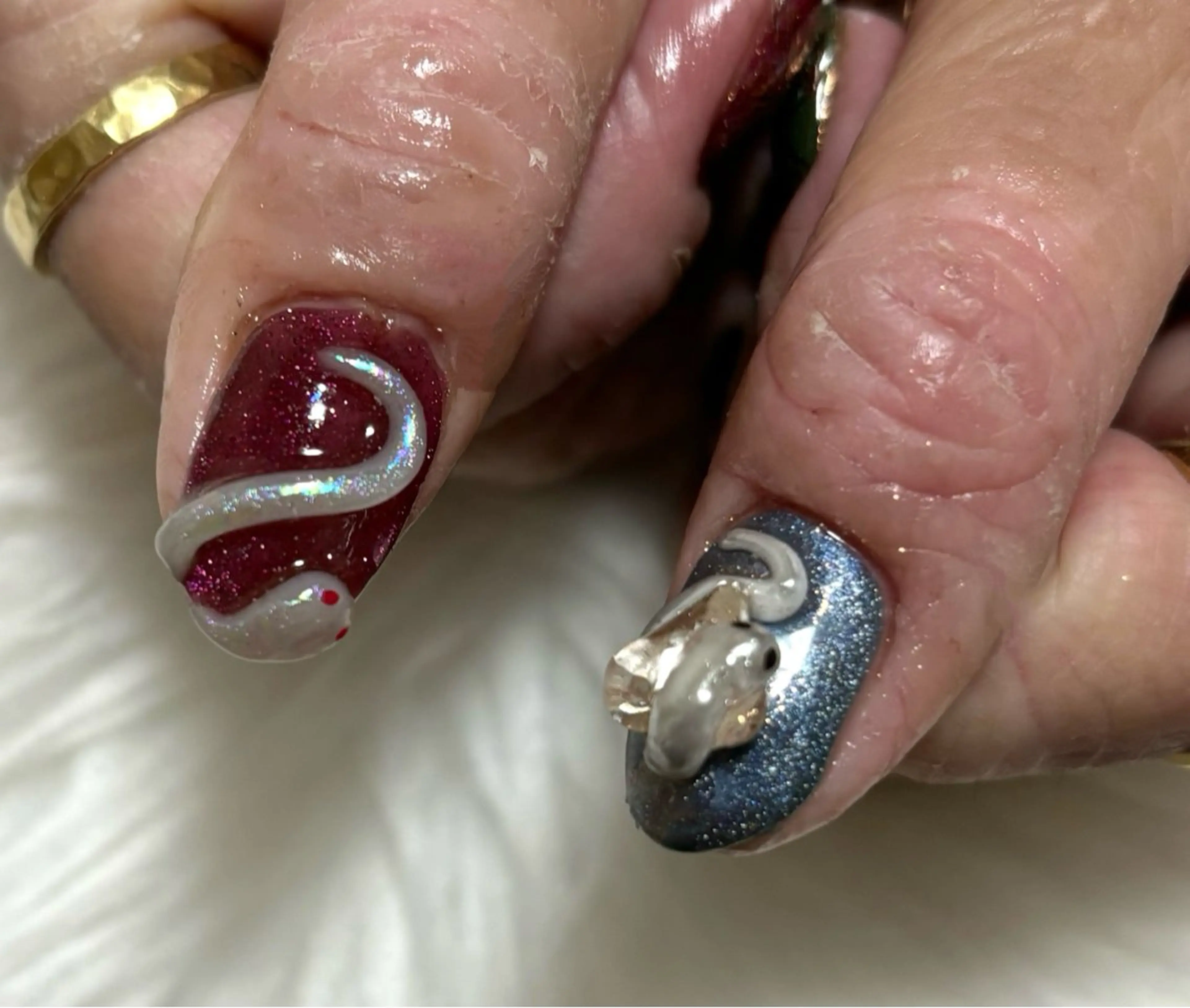 ネイル ハンドネイル nail salon HIRUKANAのネイルデザイン