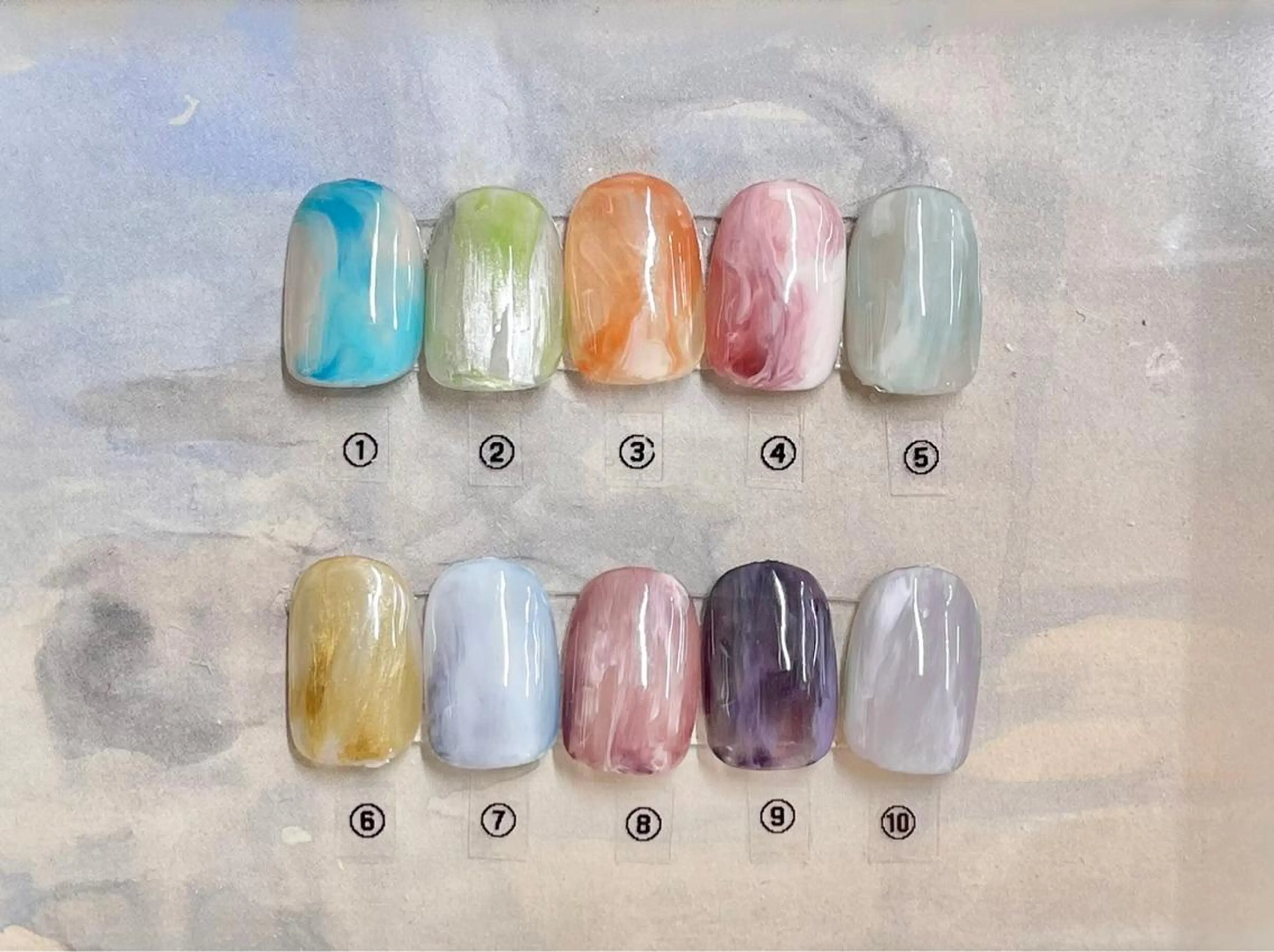 ネイル 株式会社JUEGO .○°のネイルデザイン