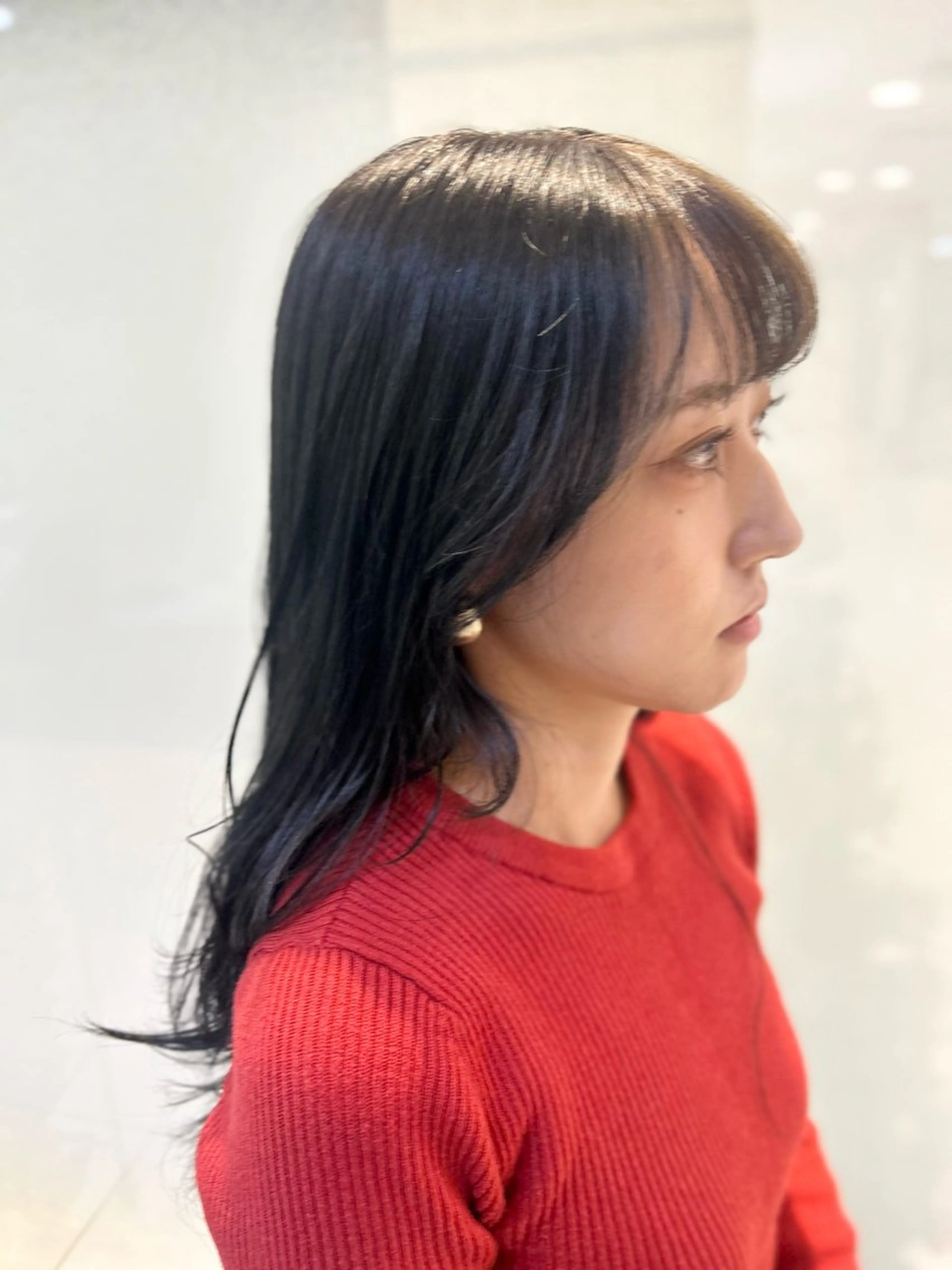 ロング カラー 髪質改善/縮毛矯正 ササキナツミのヘアスタイル