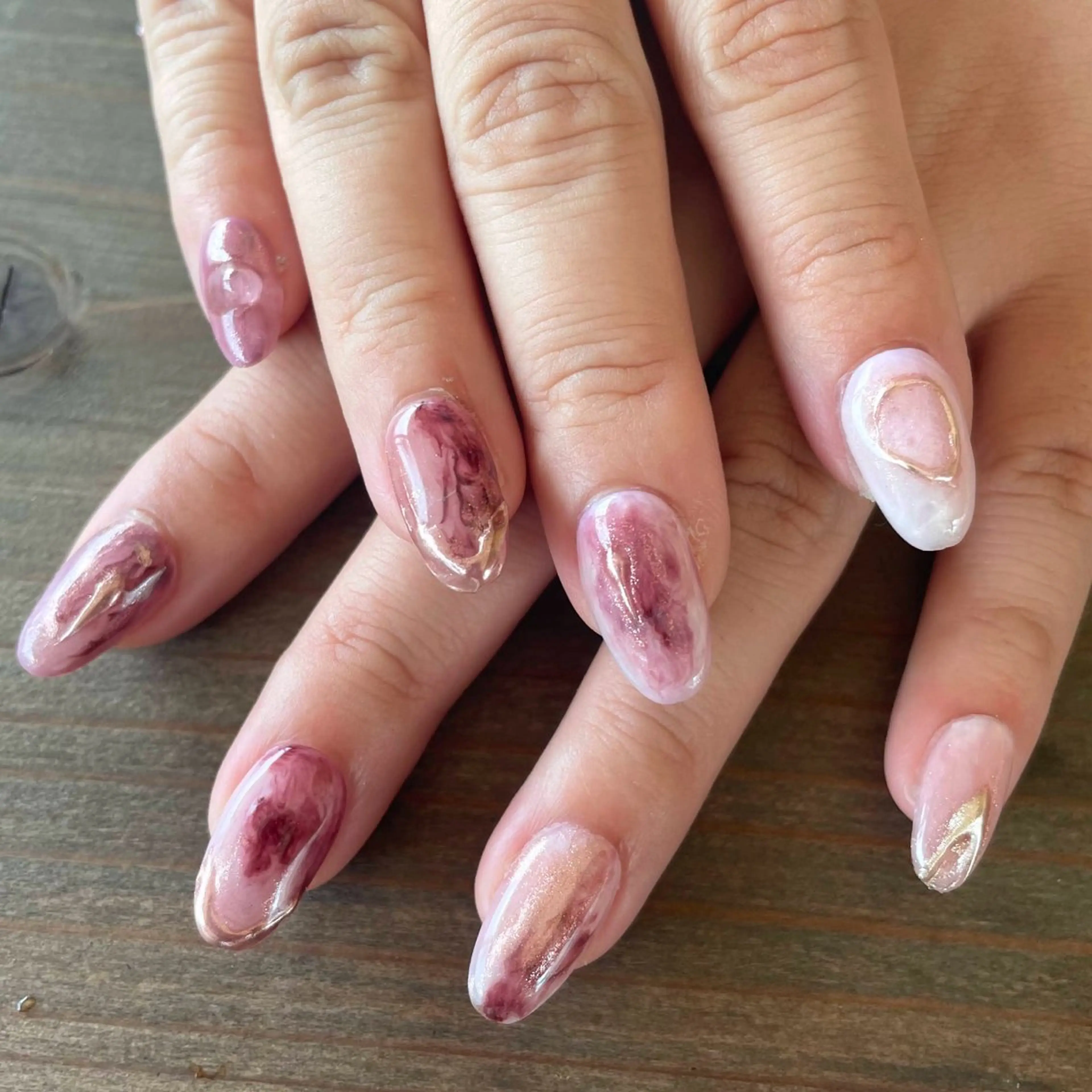 ネイル 佐柄 あすかのネイルデザイン