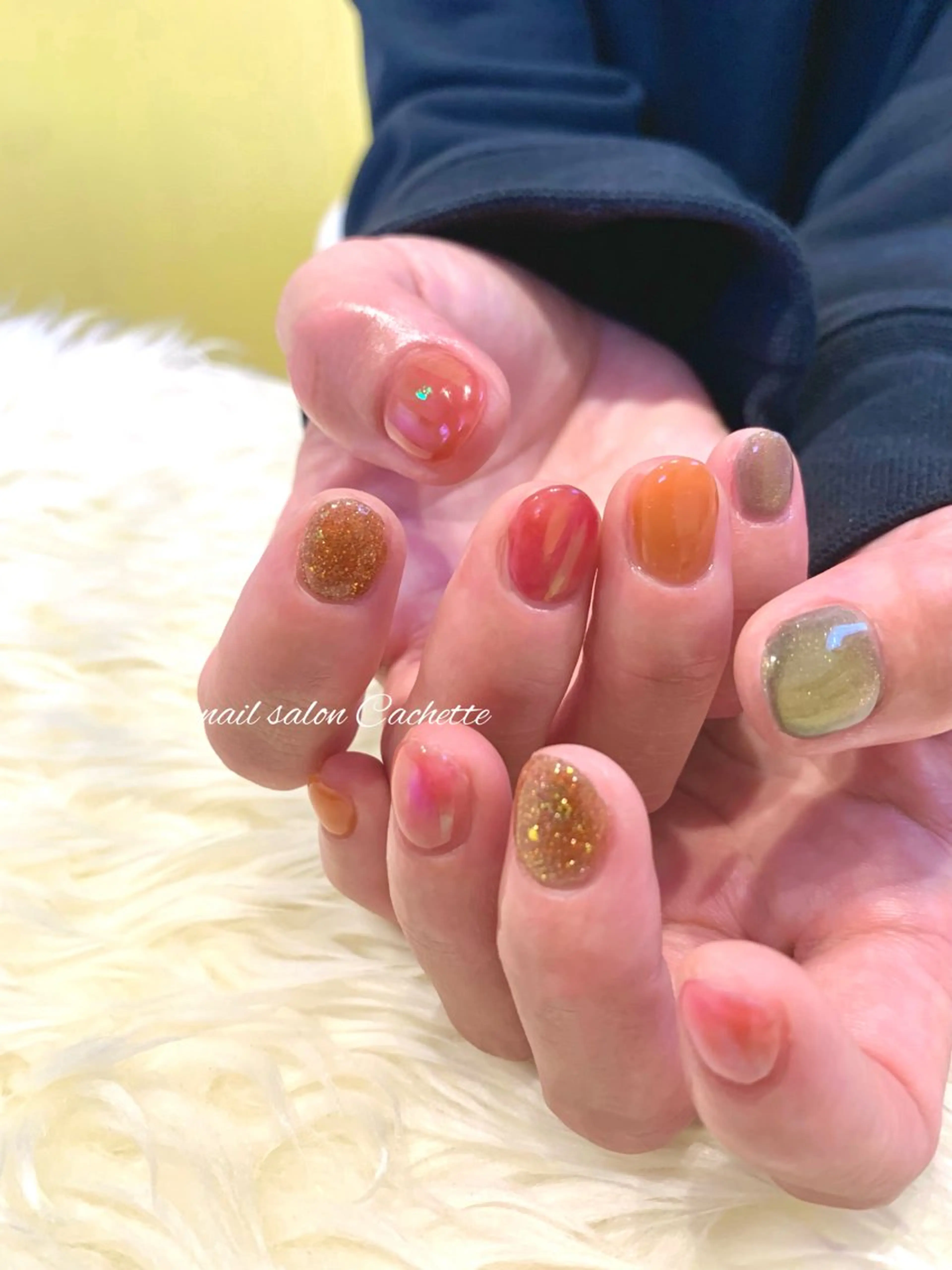 ネイル アートネイル ✧Cachette✧ YUKARIのネイルデザイン