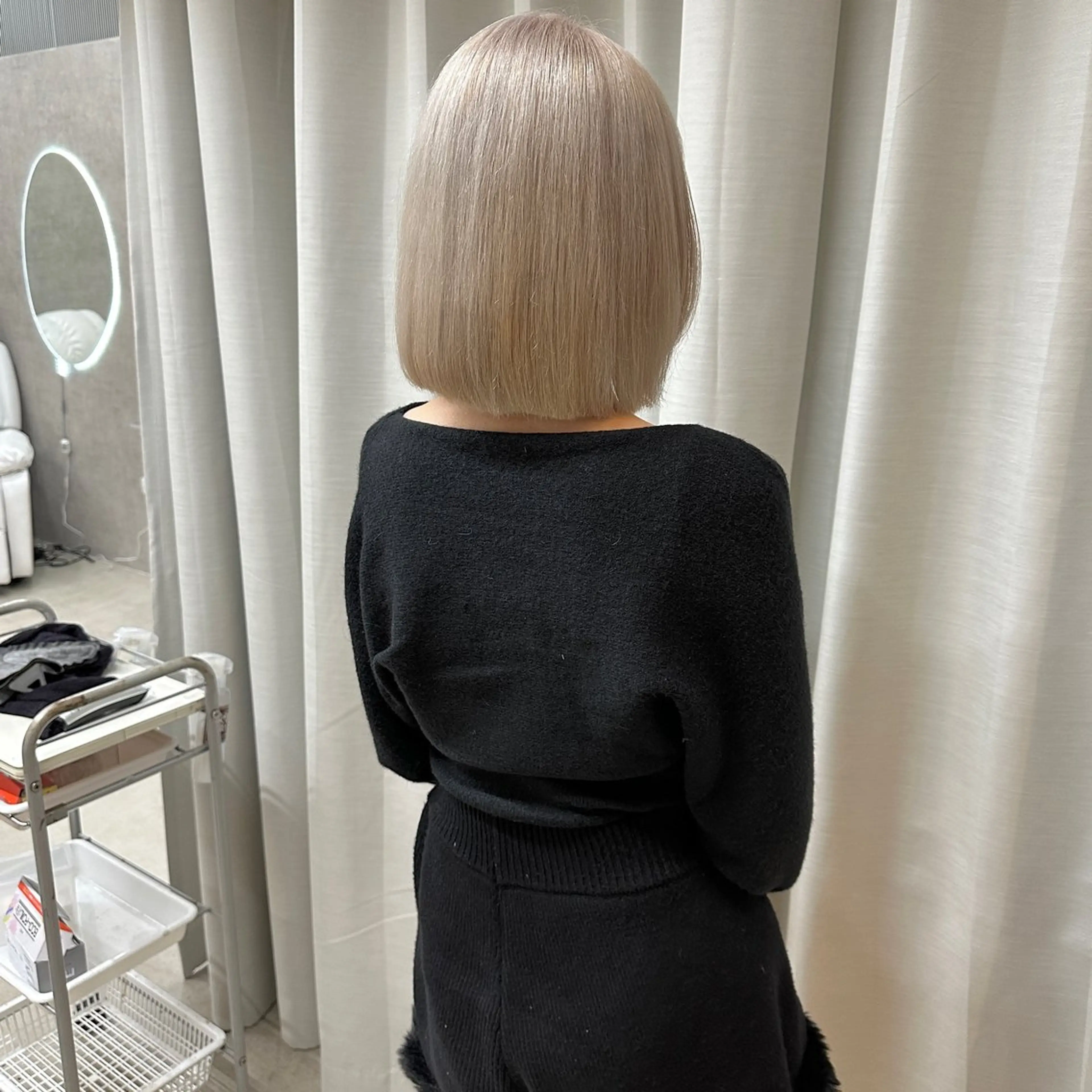 ショート カラー はちすか るかのヘアスタイル