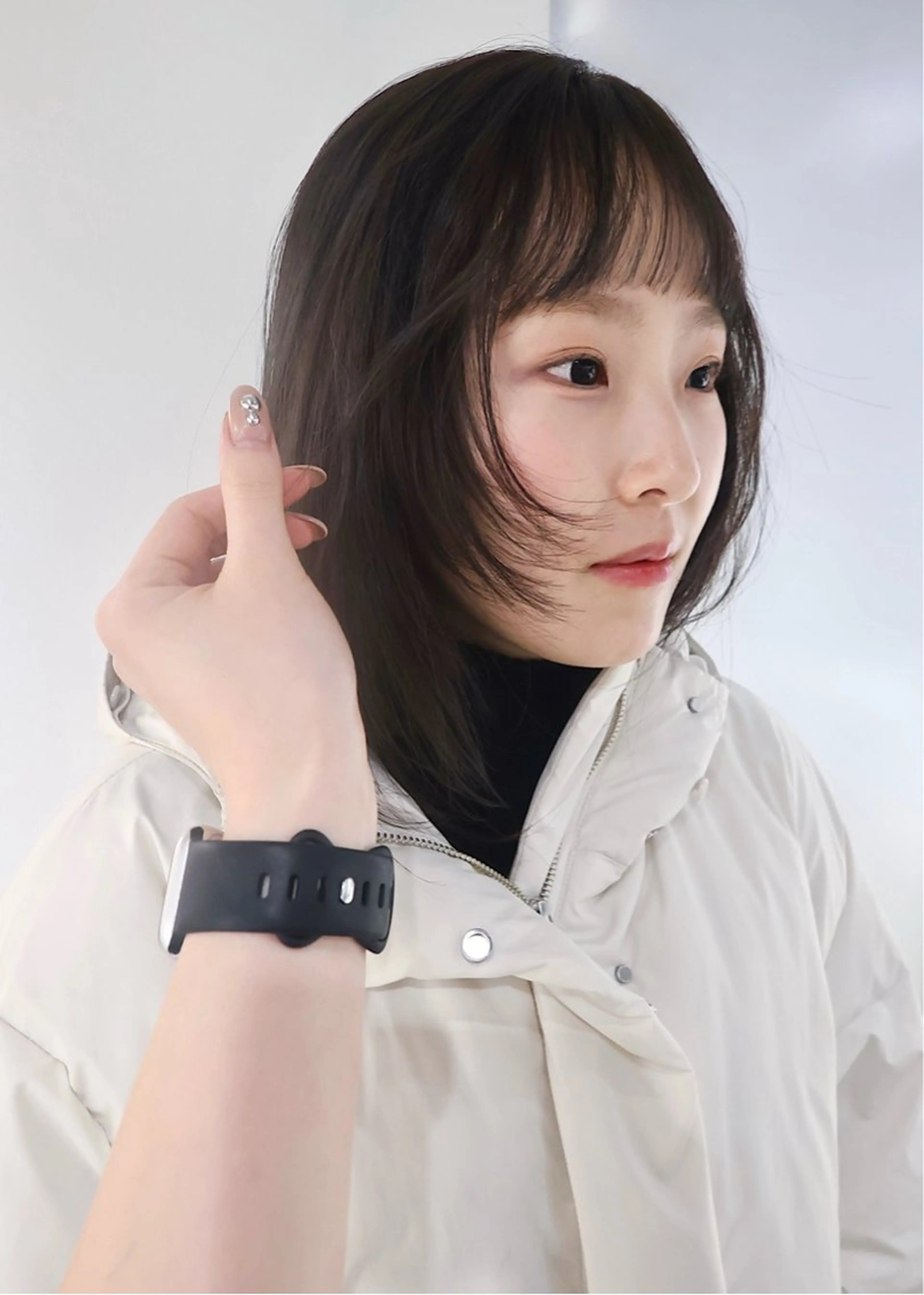 セミロング ヘアカラー groovy所属・学芸大学 /ボブ SaKuraのヘアスタイル