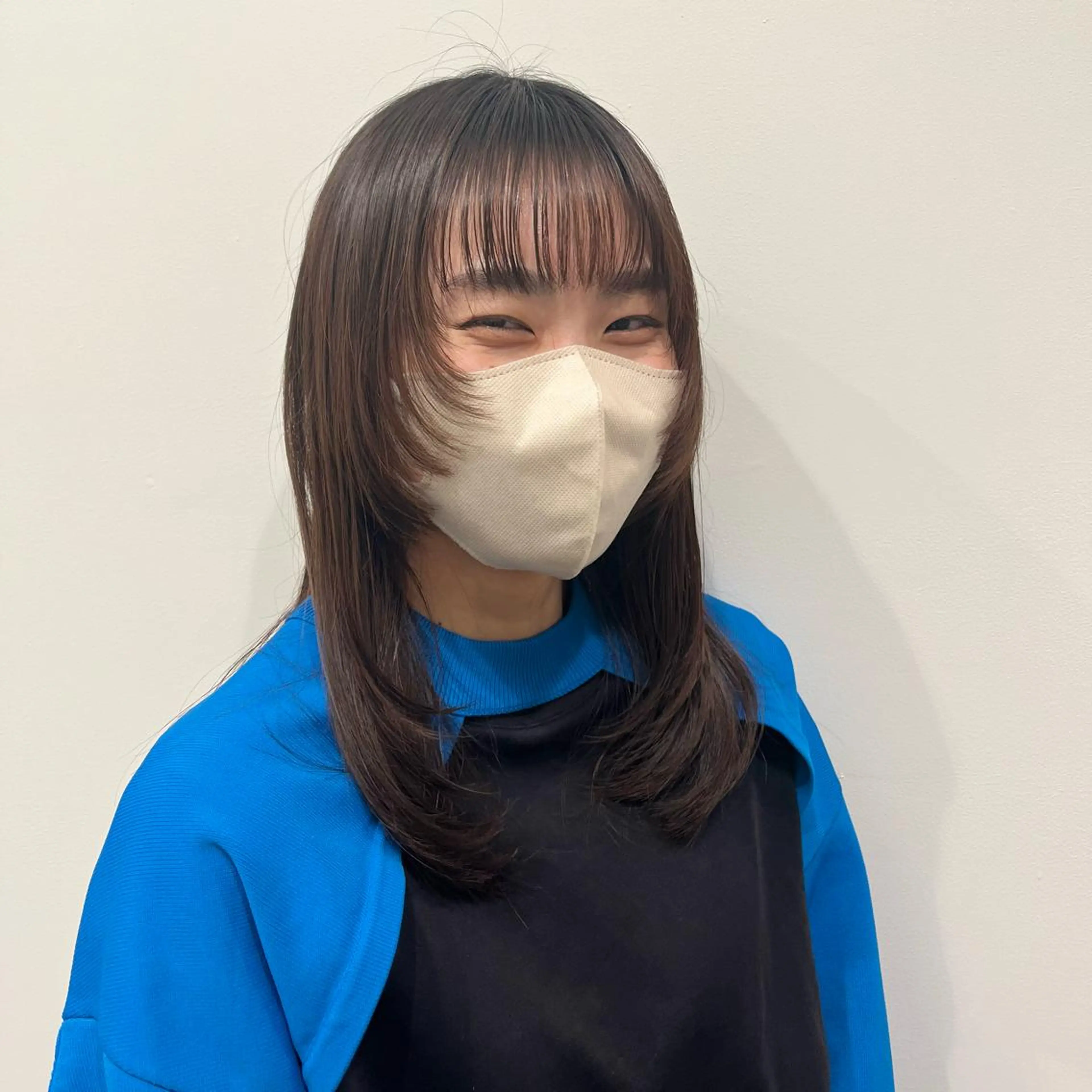 セミロング カット ﾏｽﾀﾞ ｱｲﾘのヘアスタイル