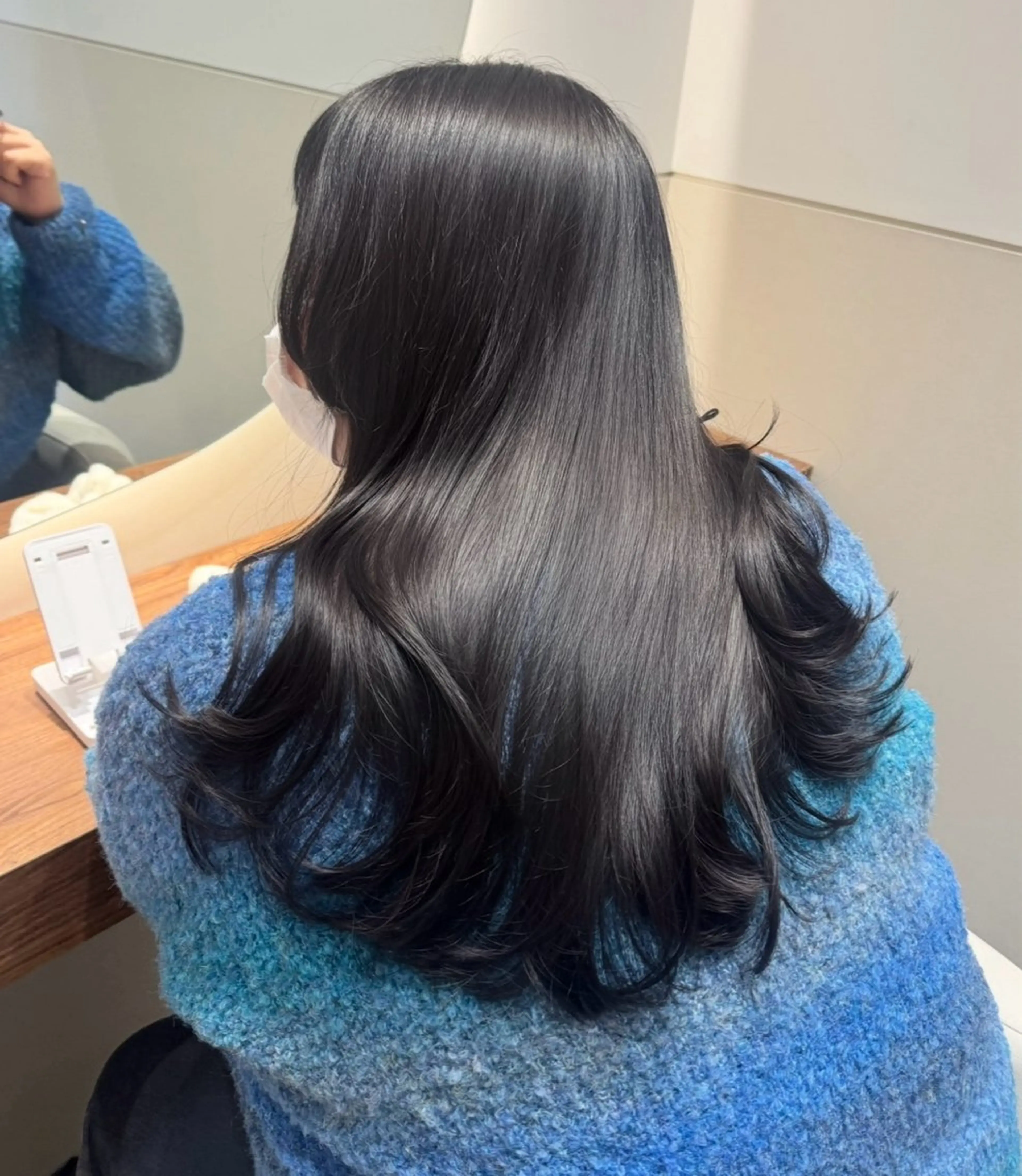 ご新規様限定🎀【プレミアムケアカラー+似合わせ顔まわりカット】(シャンプーブロー込み)の写真