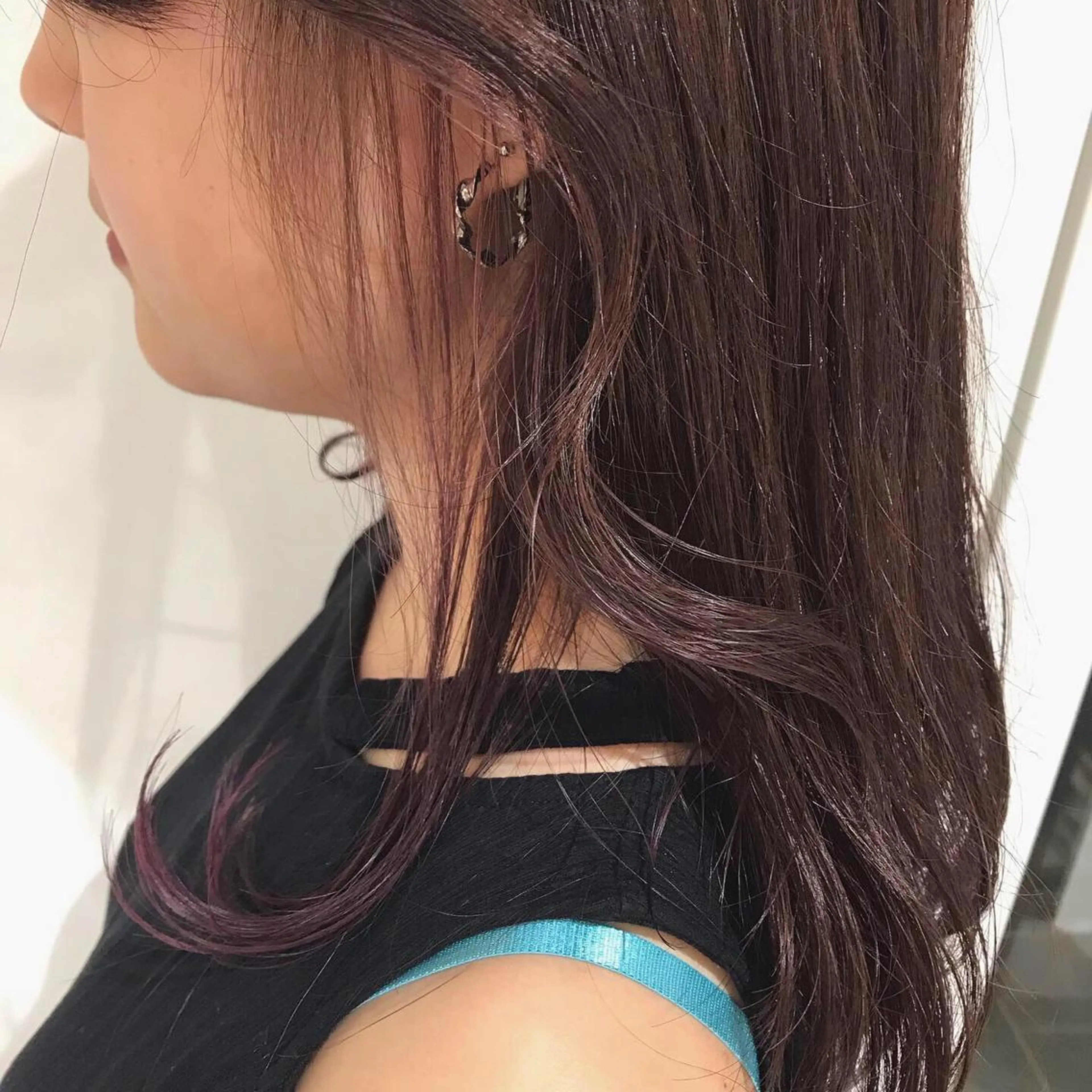 ミディアム カラー momo所属・メンズヘアメイク 🩵Mayuki🩵のヘアスタイル