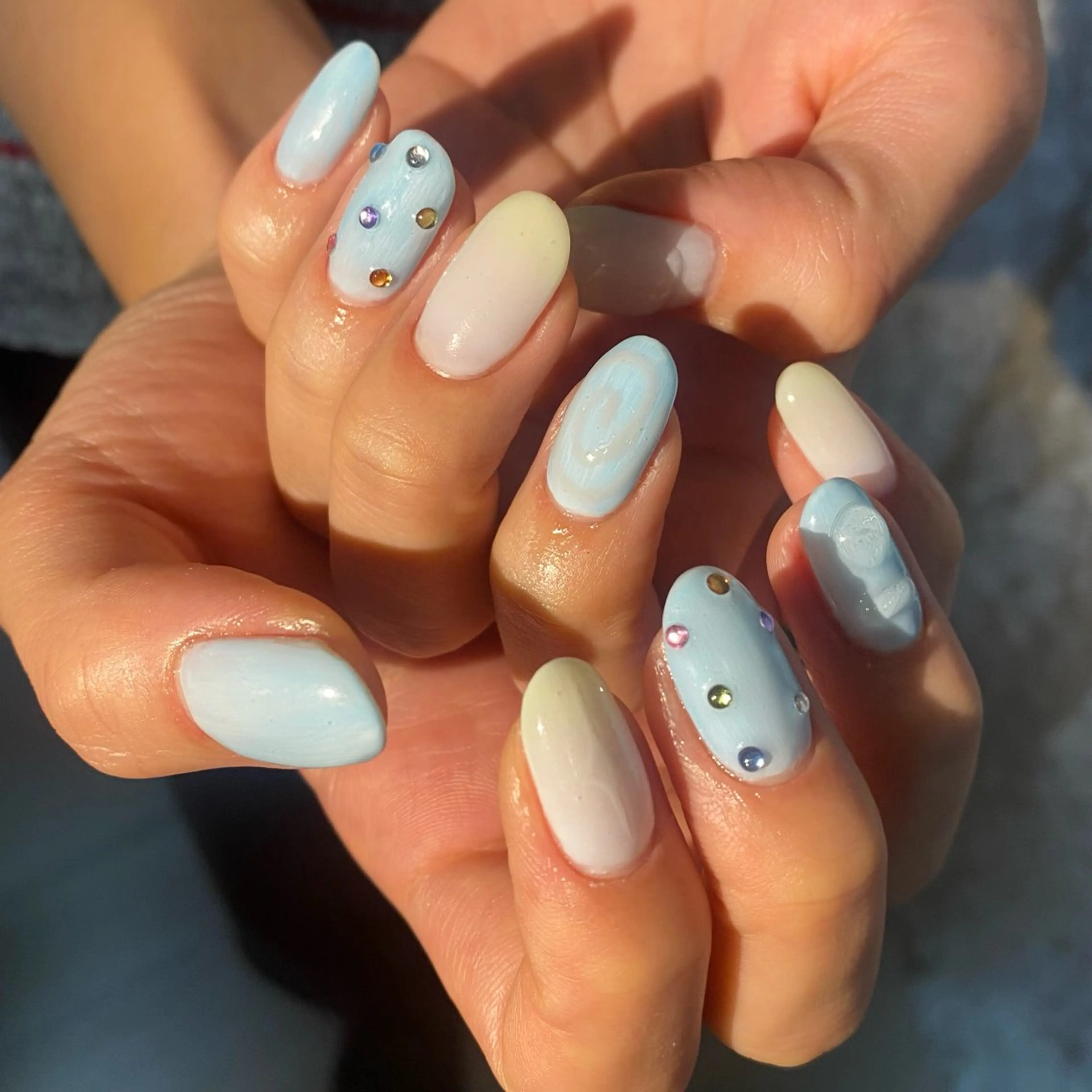 ネイル ハンドネイル フットネイル nano/きもかわ nail🐬🫧のネイルデザイン