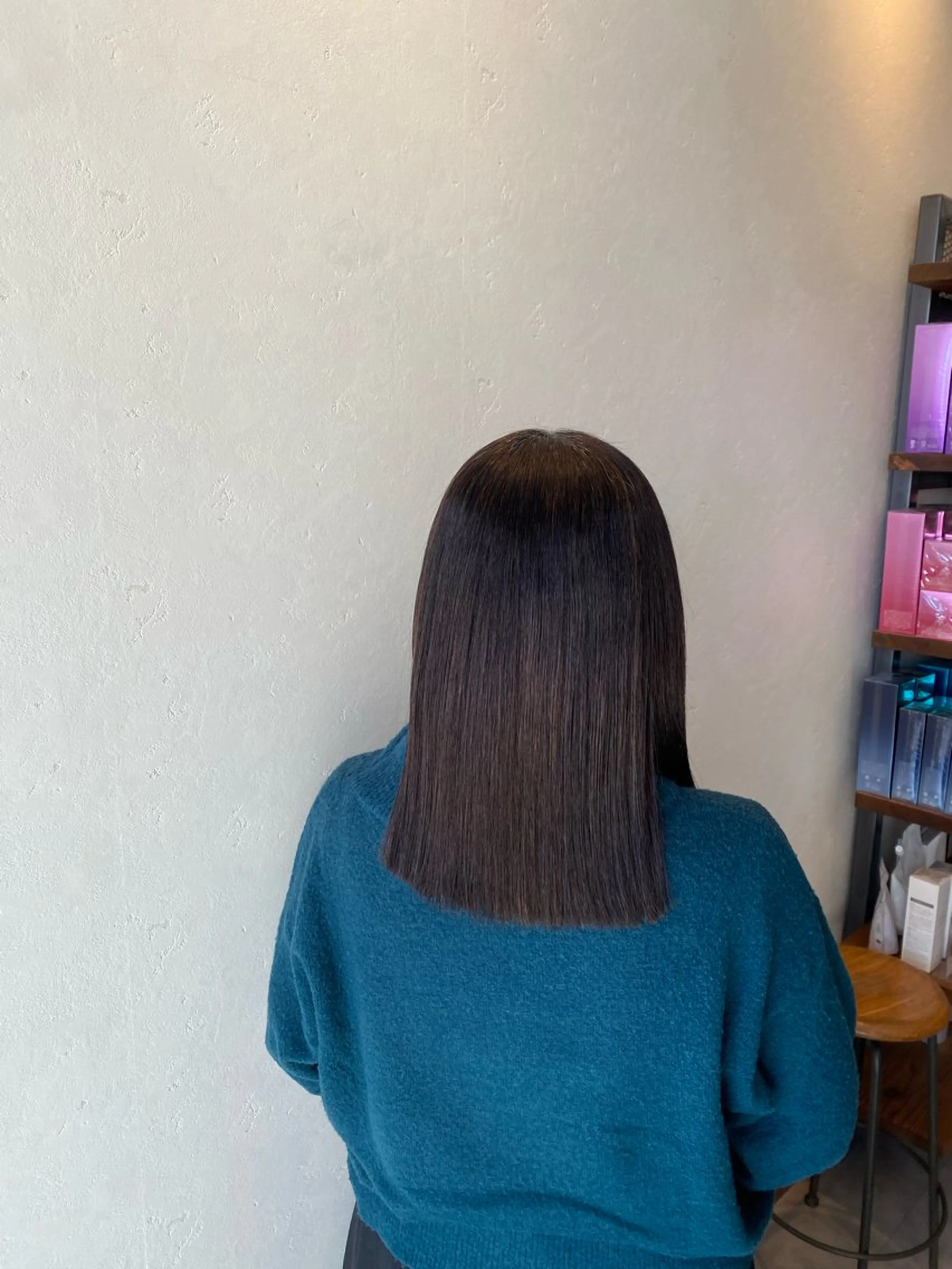 ミディアム 希優🌺ソムリエ /ブリーチ/カットのヘアスタイル