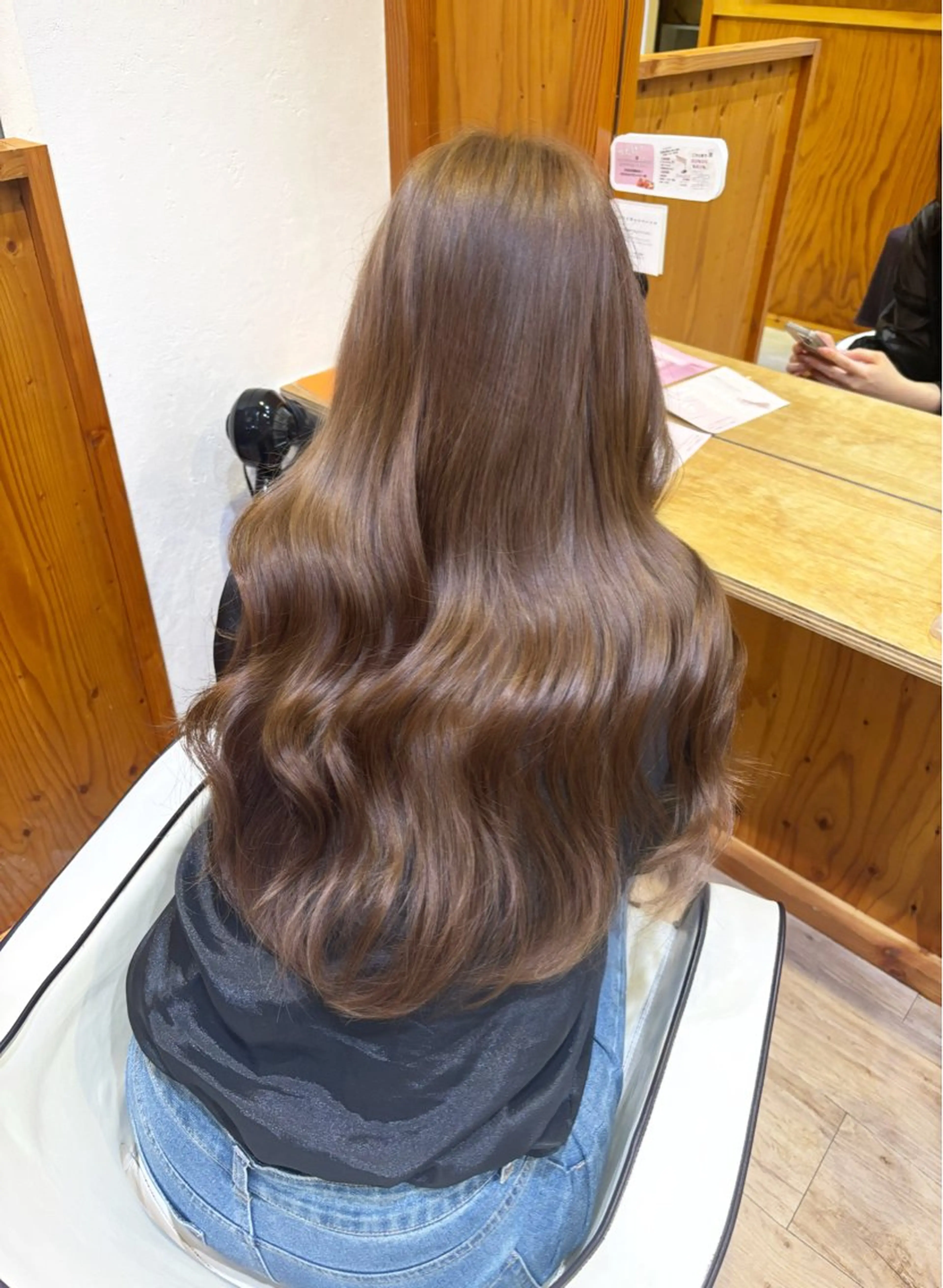 《🍒minimo特別価格🍒》透明感たっぷりワンカラー💖(ロング料金ナシ‼️)の写真