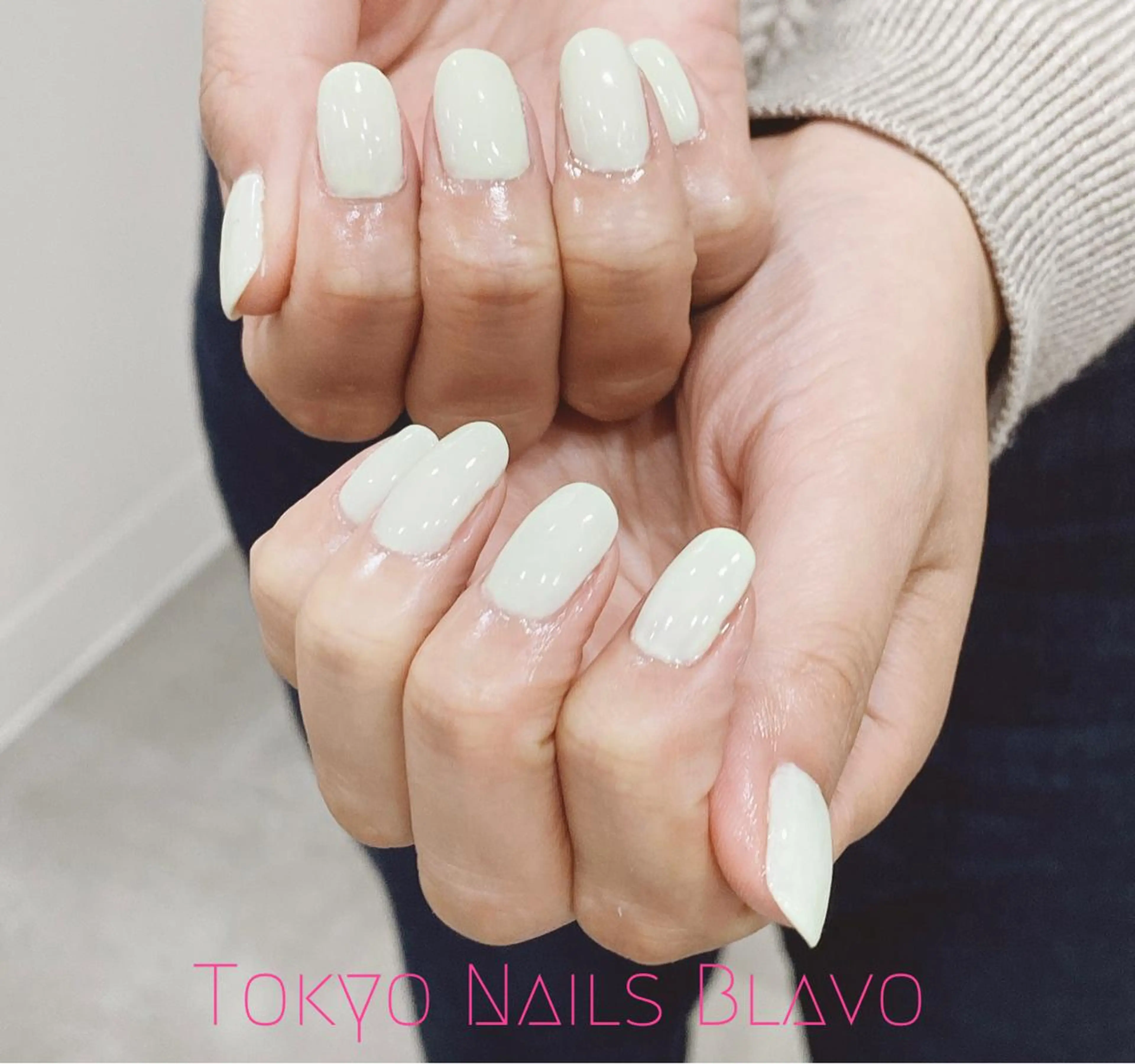 ネイル ワンカラーネイル T.N.B 山本陽子のネイルデザイン