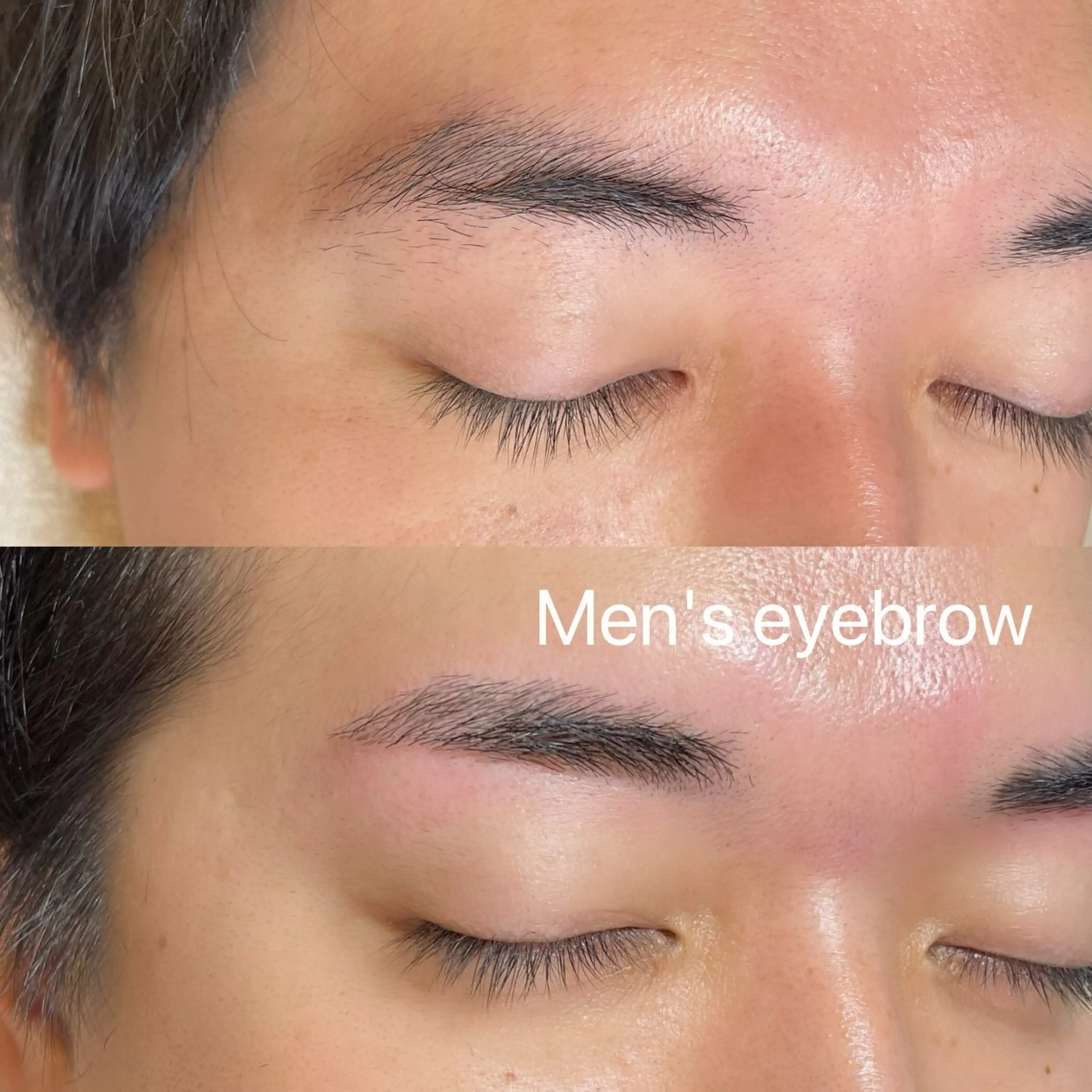 メンズ アイブロウ メンズアイブロウ 恵比寿まつげサロン 🎀🎧Rukaのマツエク・マツパデザイン