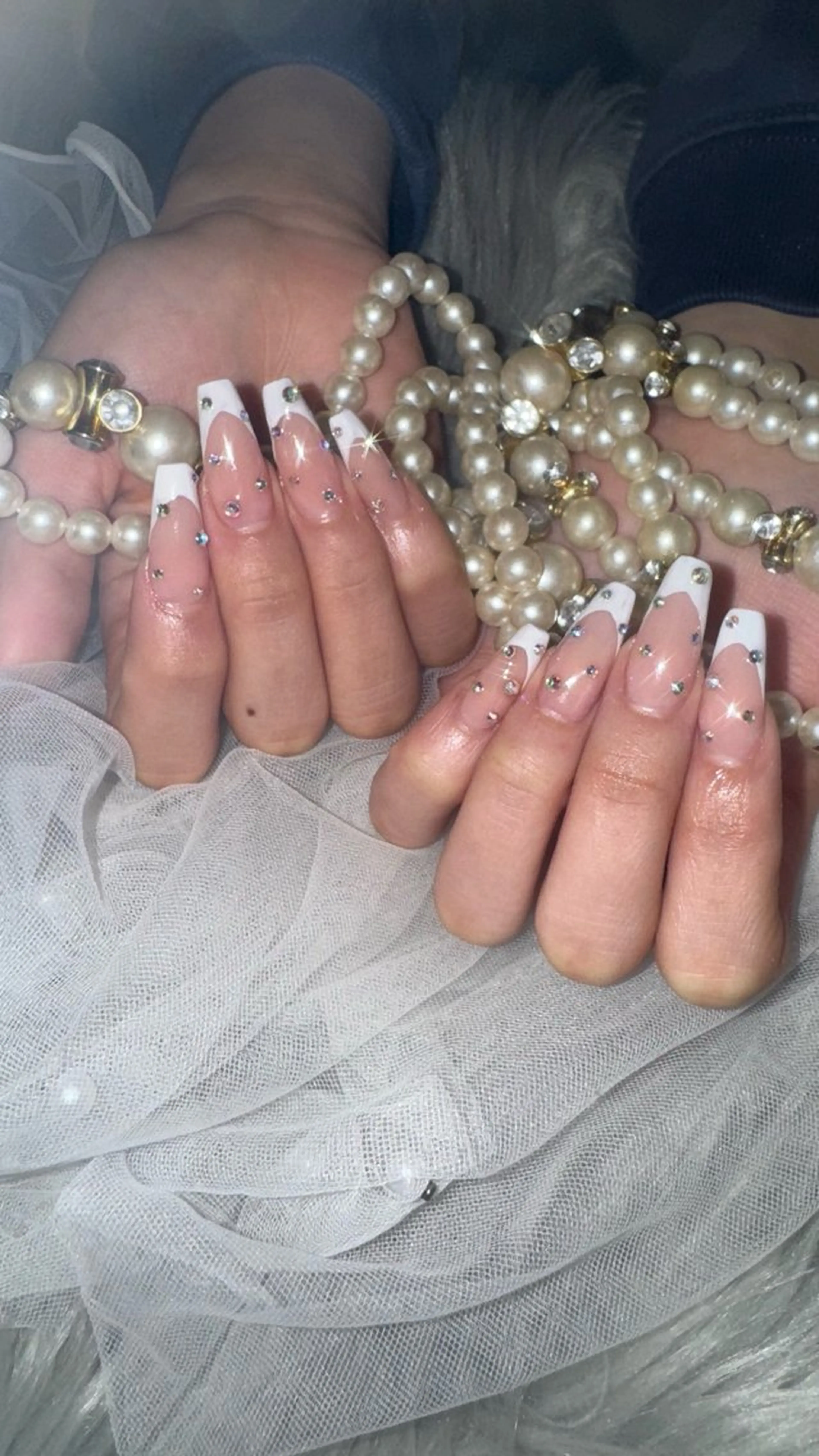 ネイル フレンチネイル ハンドネイル ネイルサロンfeel茂原店所属・Feel ‪‪☺︎‬Yuriaのネイルデザイン