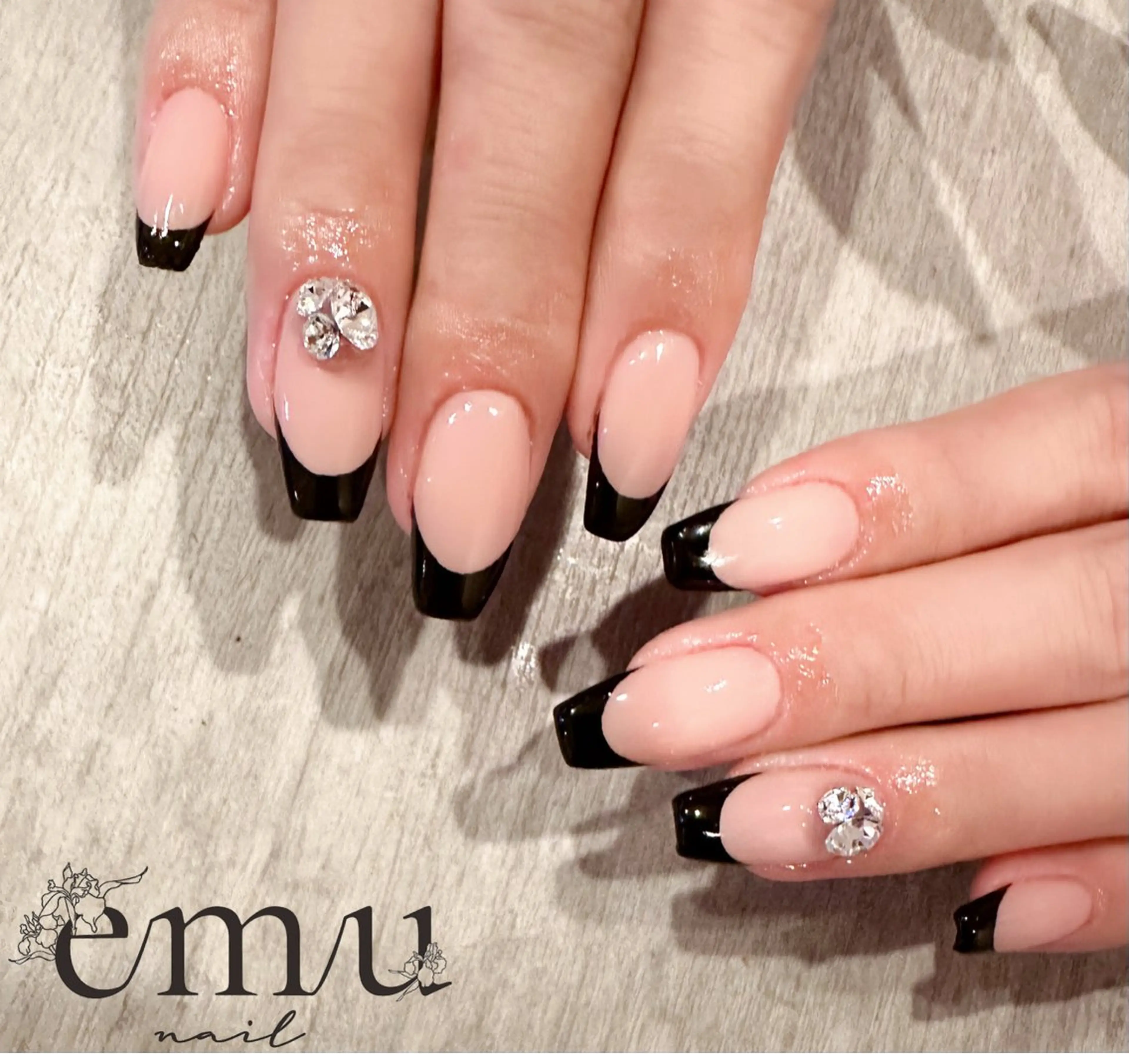 フレンチネイルの写真