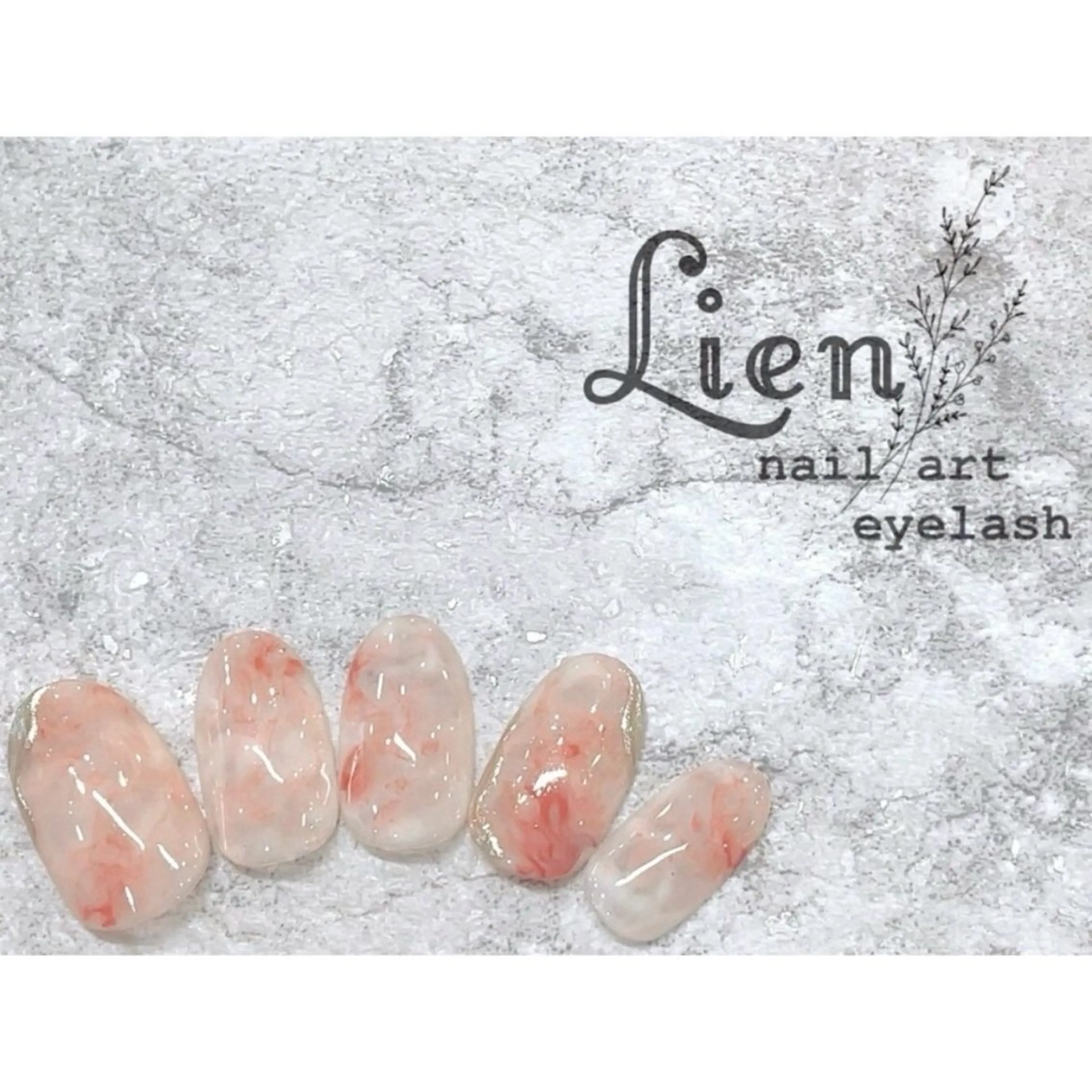 ネイル クリアネイル ニュアンスネイル nail and eyelash salon Lien 川崎店所属・Lien 川崎店のネイルデザイン