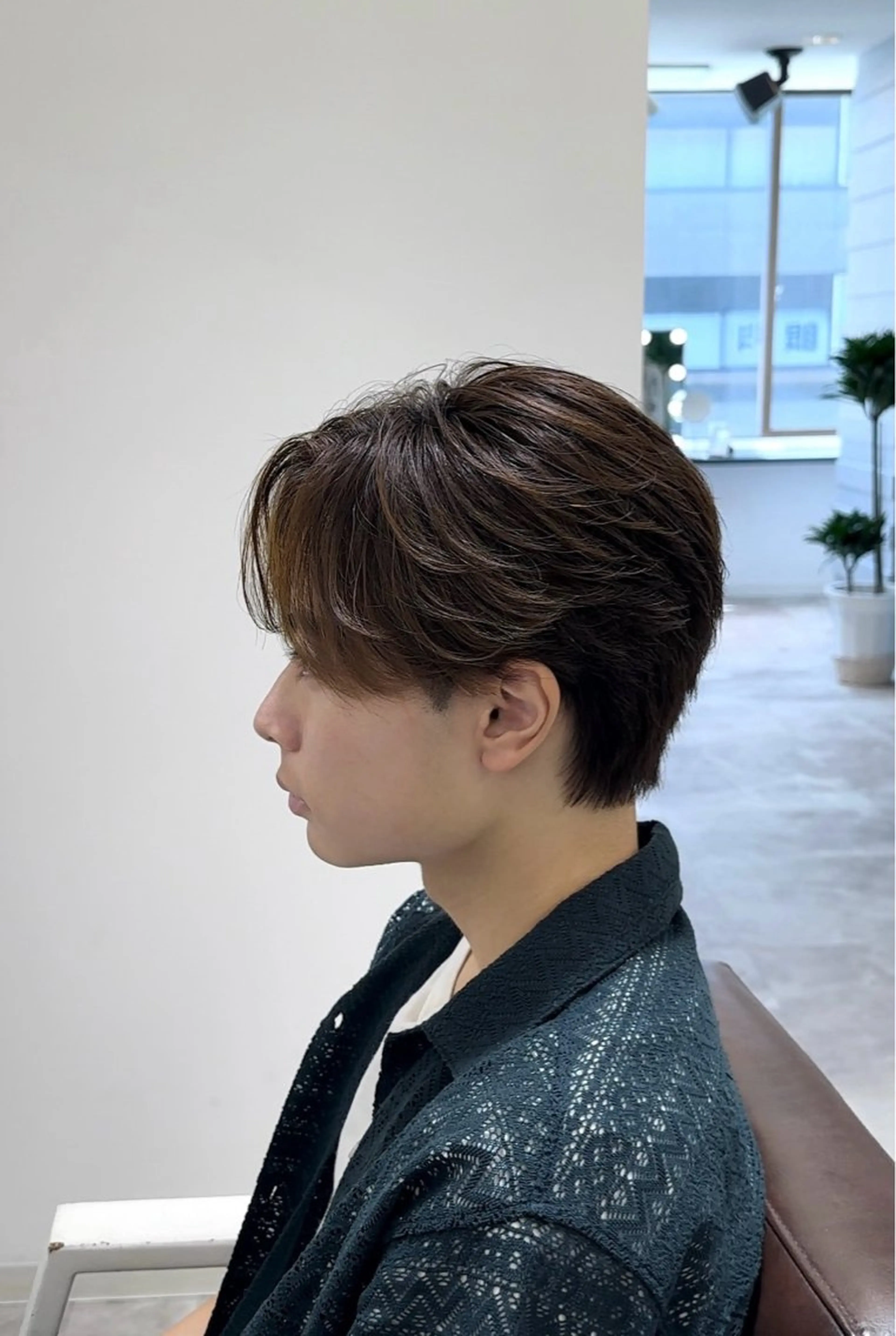 メンズ カット パーマ メンズ/心斎橋 /韓流/藤本理希のヘアスタイル
