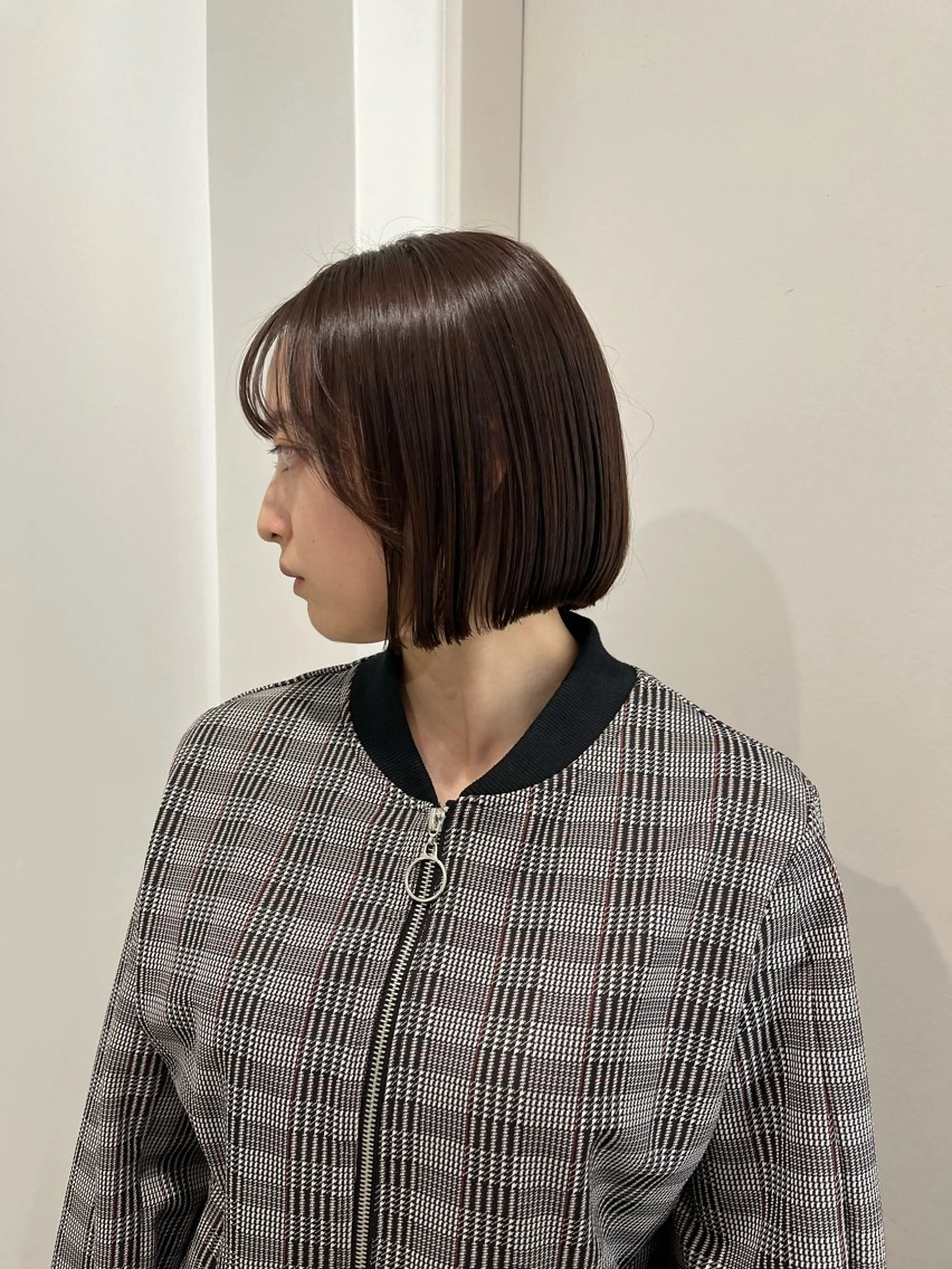 ショート 縮毛矯正/ハイトーン /パーマ/前原汐🎐のヘアスタイル