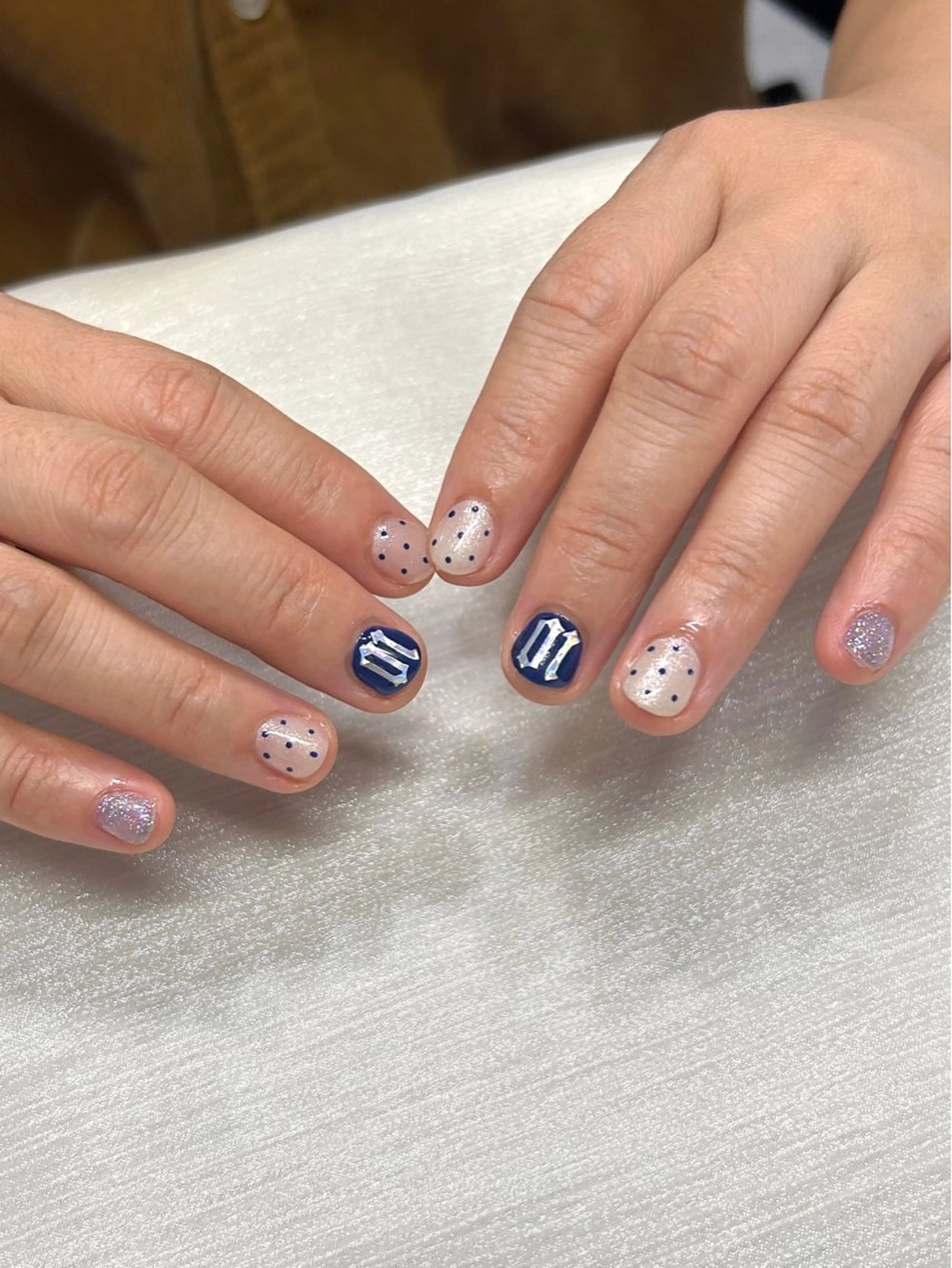 ネイル オフィスネイル スカルプネイル シンプルネイル ハンドネイル nail salon　coco no ne所属・coco no ne KANNAのネイルデザイン