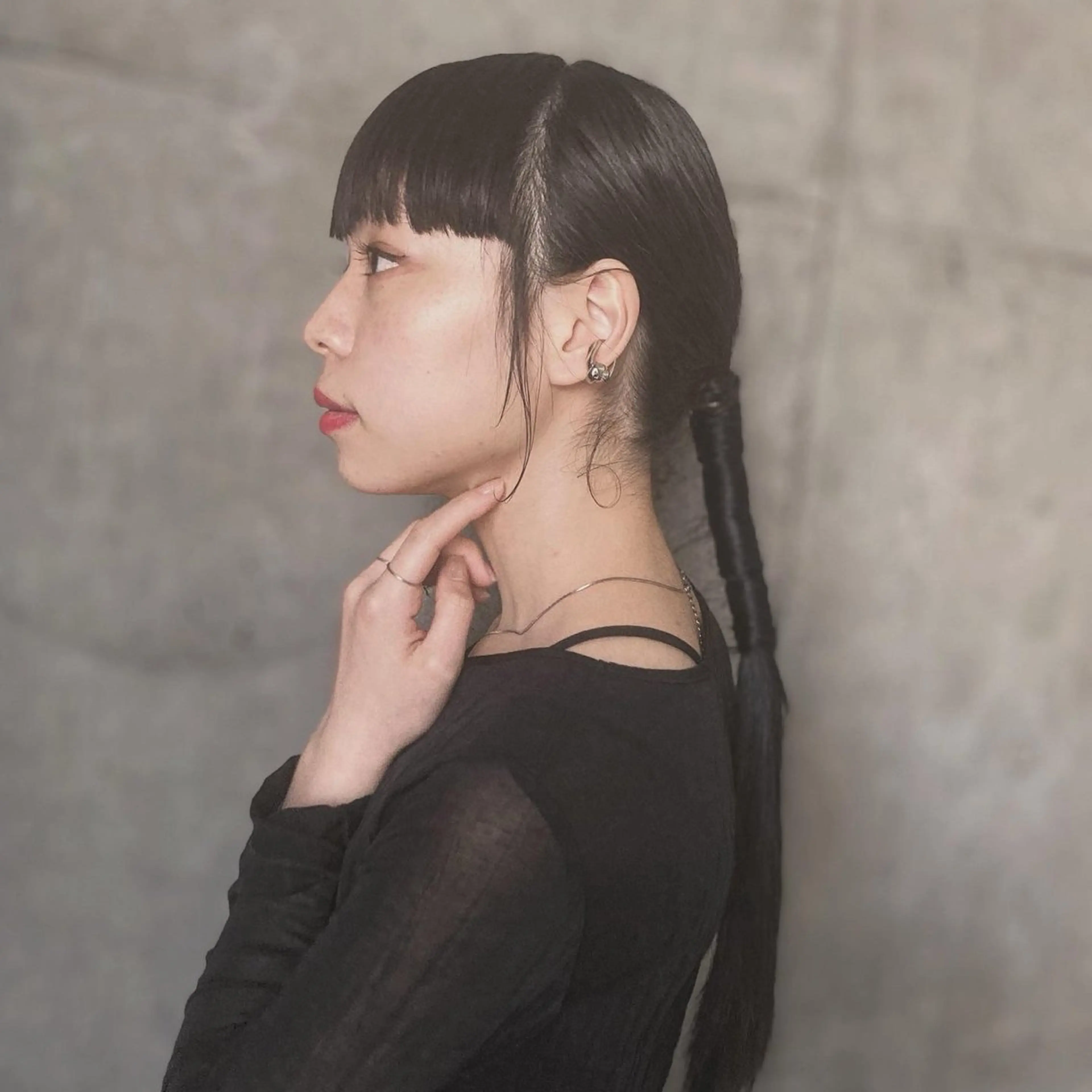 ロング ✂︎岡根 京花✂︎のヘアスタイル