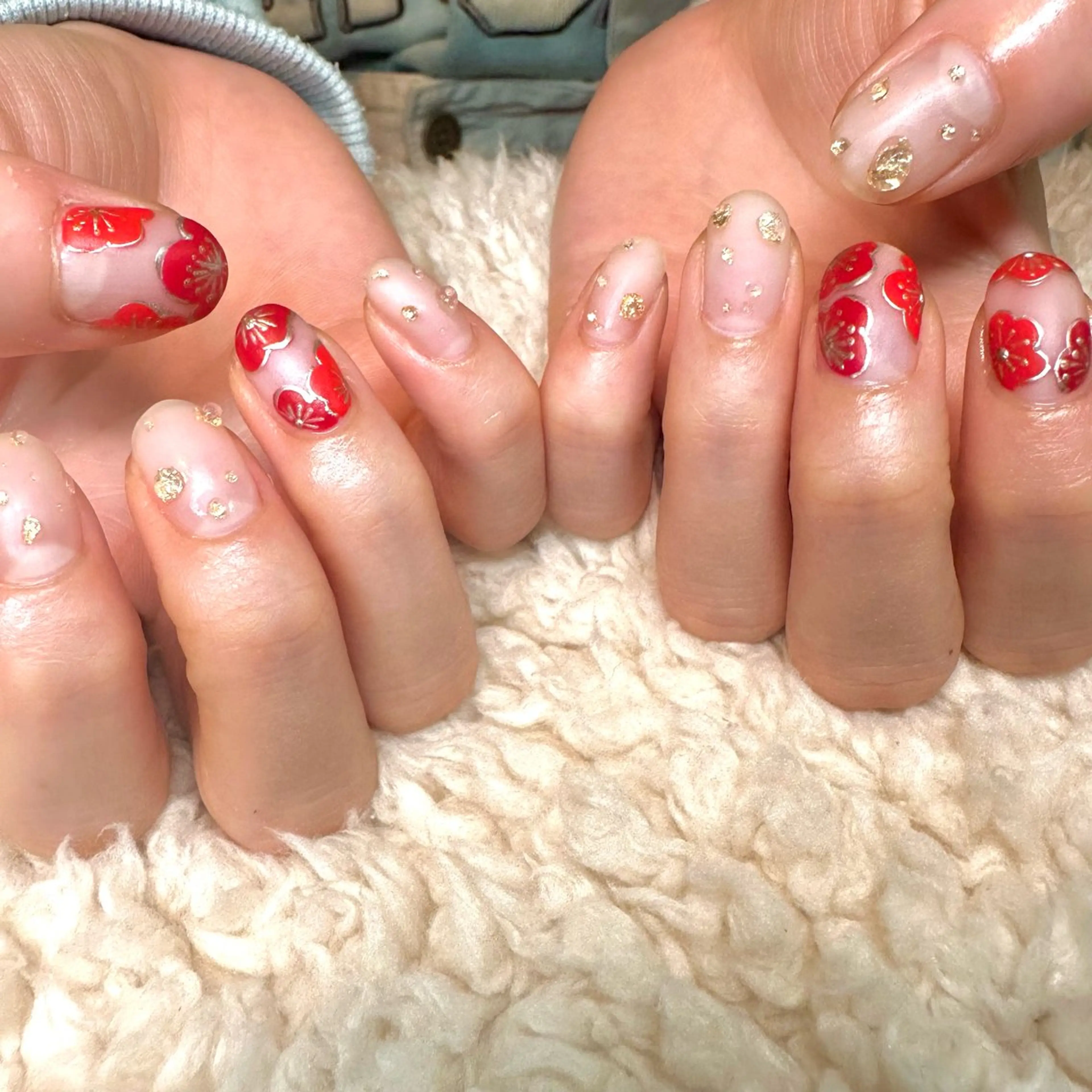 ネイル ハンドネイル フットネイル GéRanium Harukaのネイルデザイン