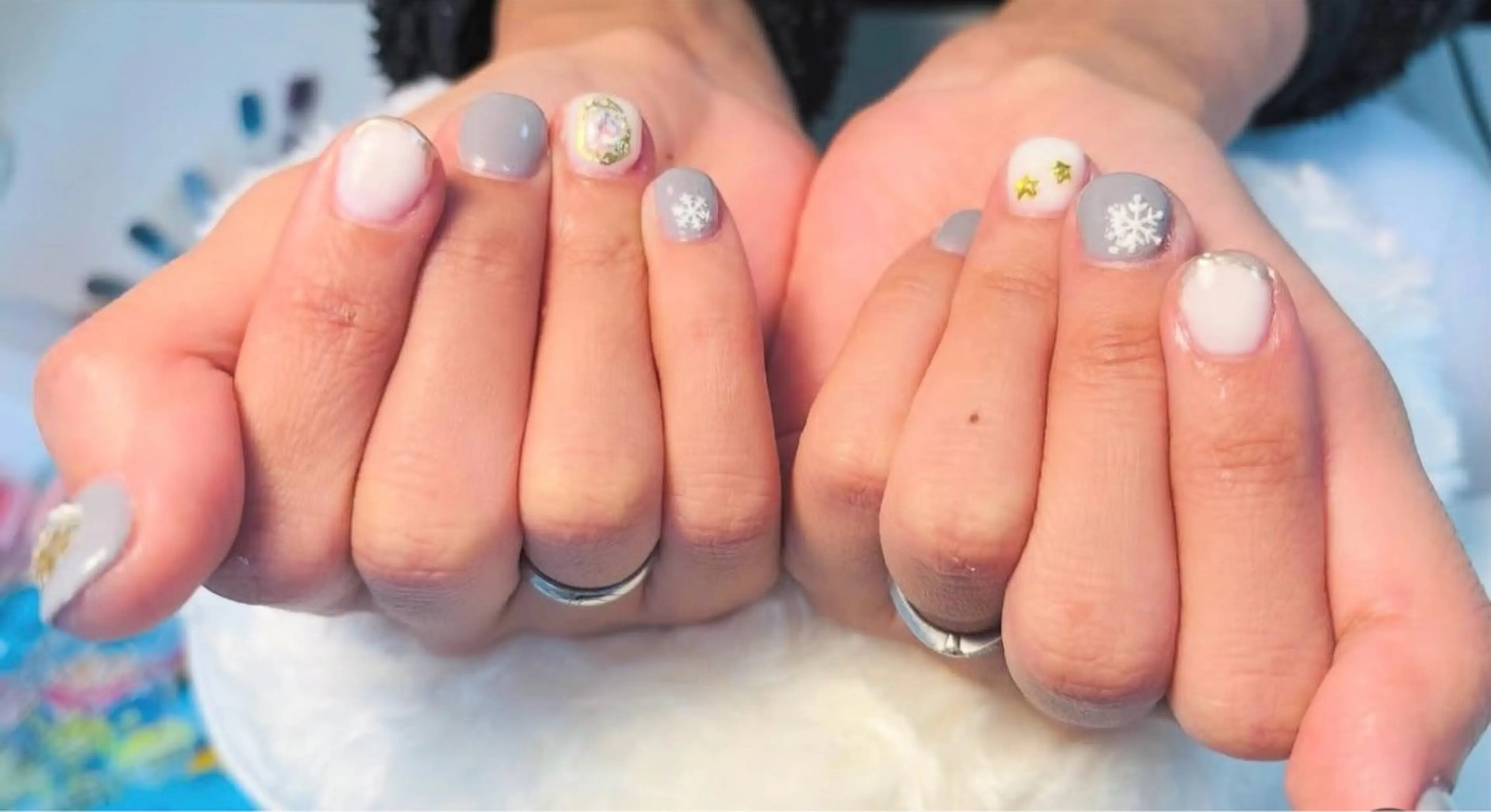 ネイル フラッシュネイル フットネイル フレンチネイル ジェルネイル ガラスフレンチ Nail salon Natulalのネイルデザイン