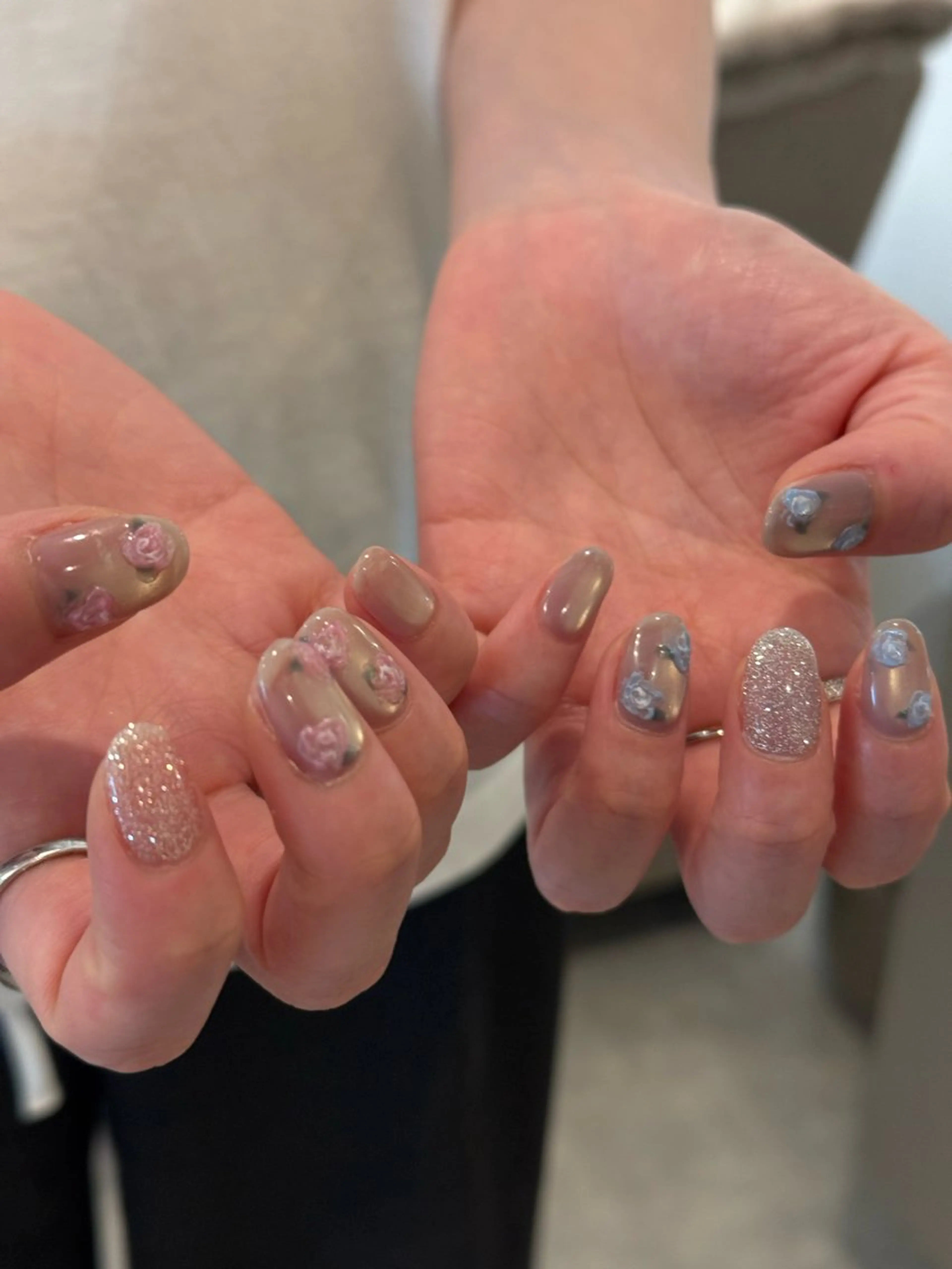 ネイル ニュアンスネイル ハンドネイル nr. nayuのネイルデザイン