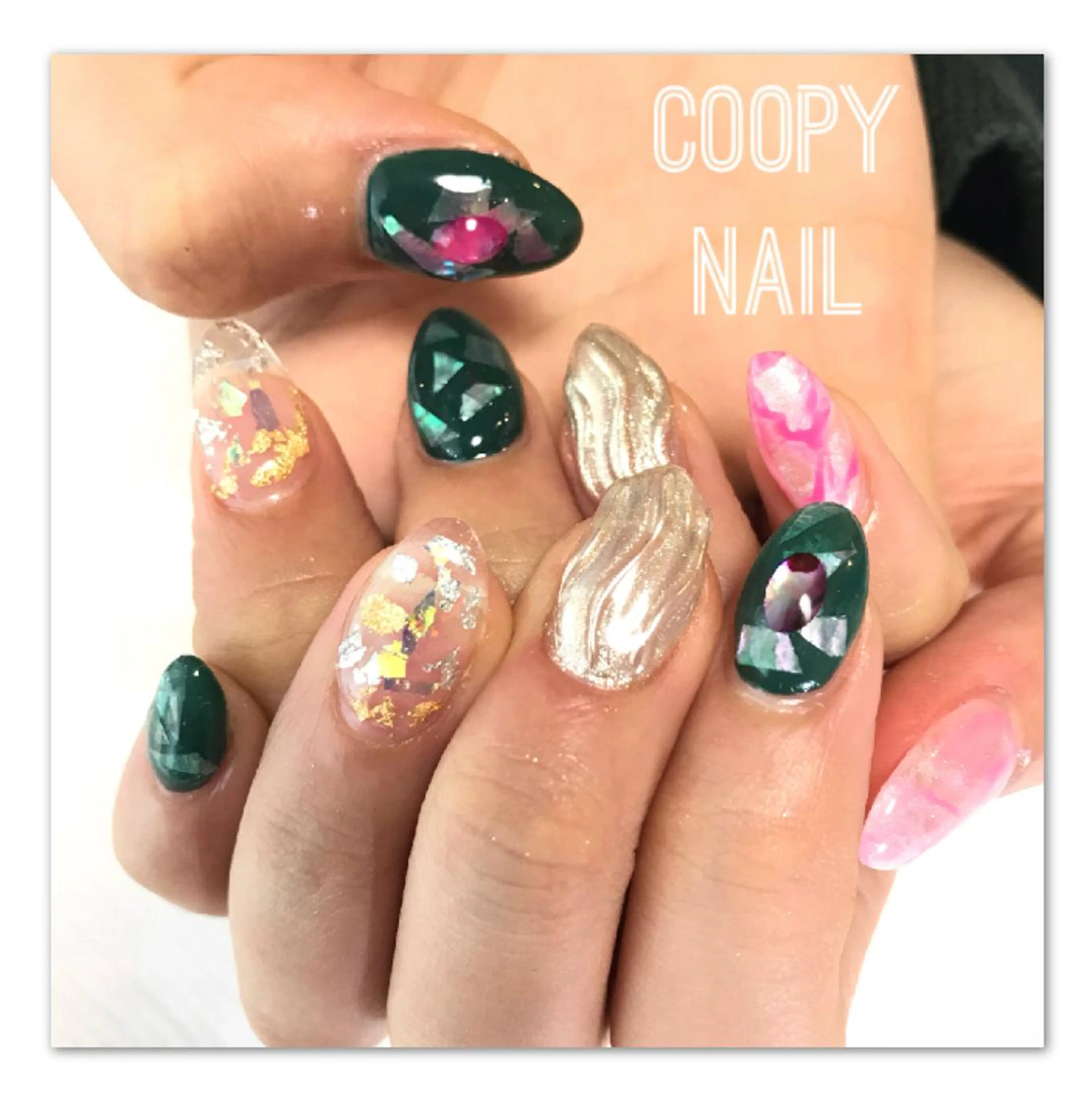 ネイル nail salon coopy所属・野澤 美優のネイルデザイン