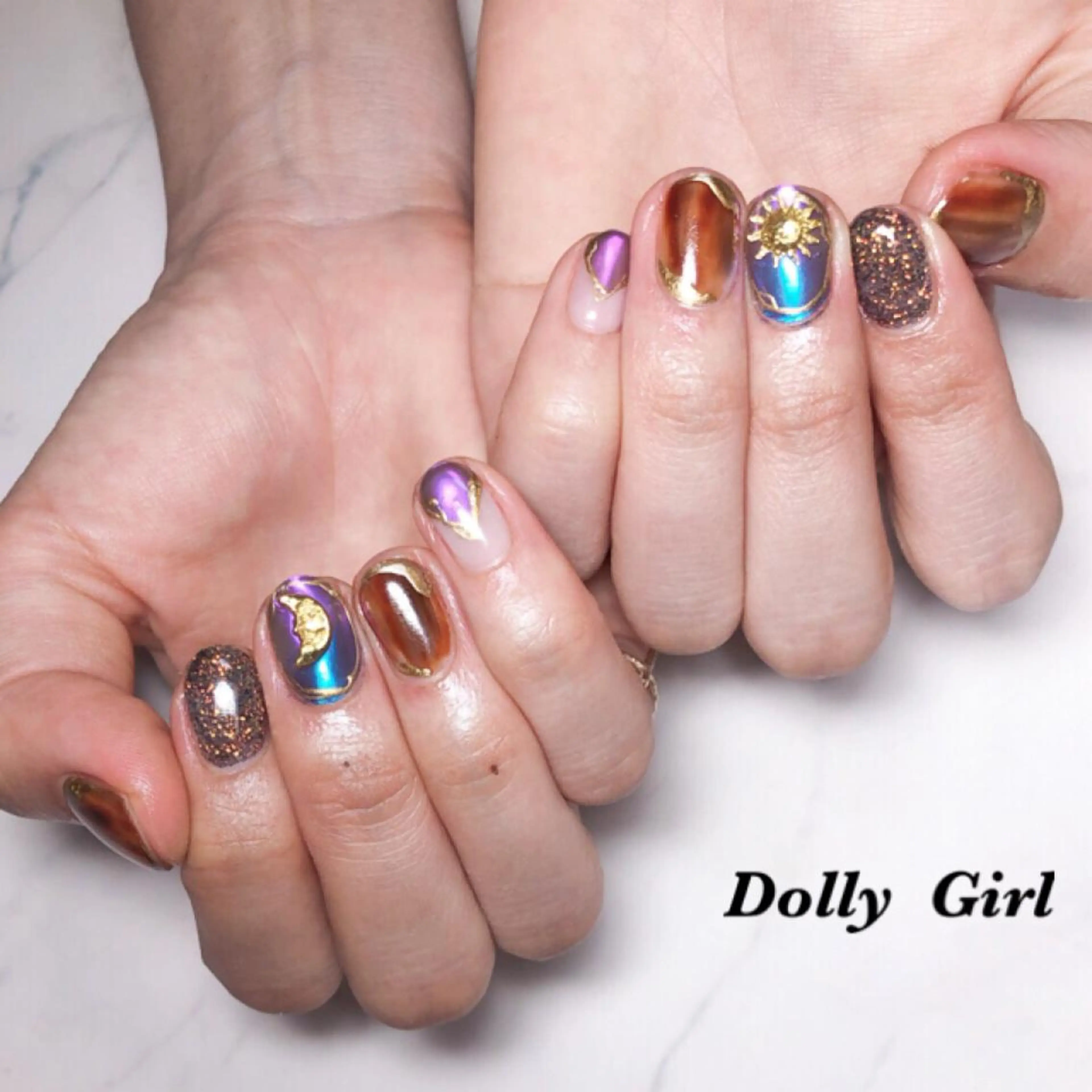 ネイル 個室ネイルサロンDolly  Girl〜ドーリーガール〜所属・DollyGirl KYOKOのネイルデザイン