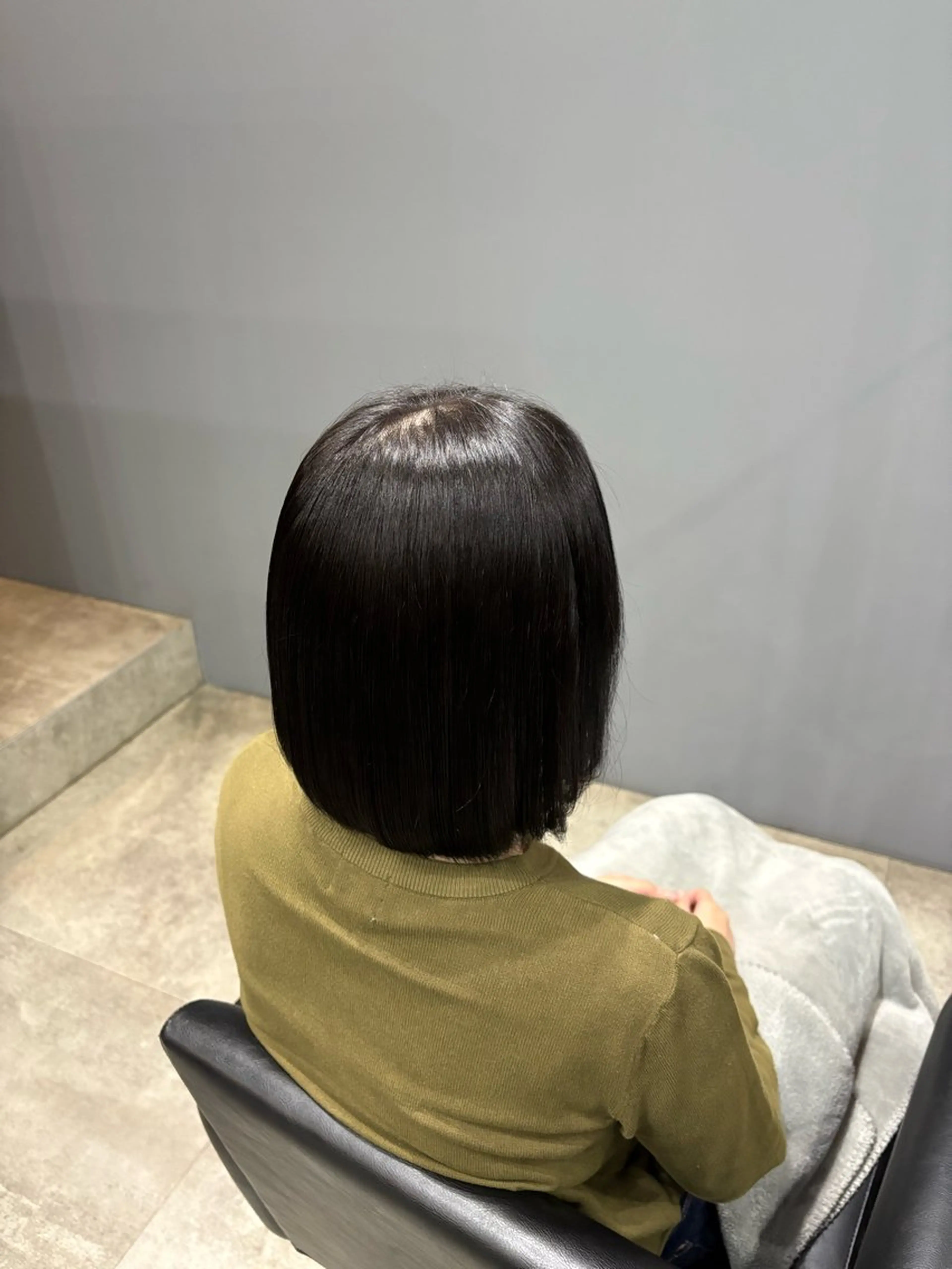 カラー 黒髪 ヘアカラー GLITTER🎀 saayaのヘアスタイル