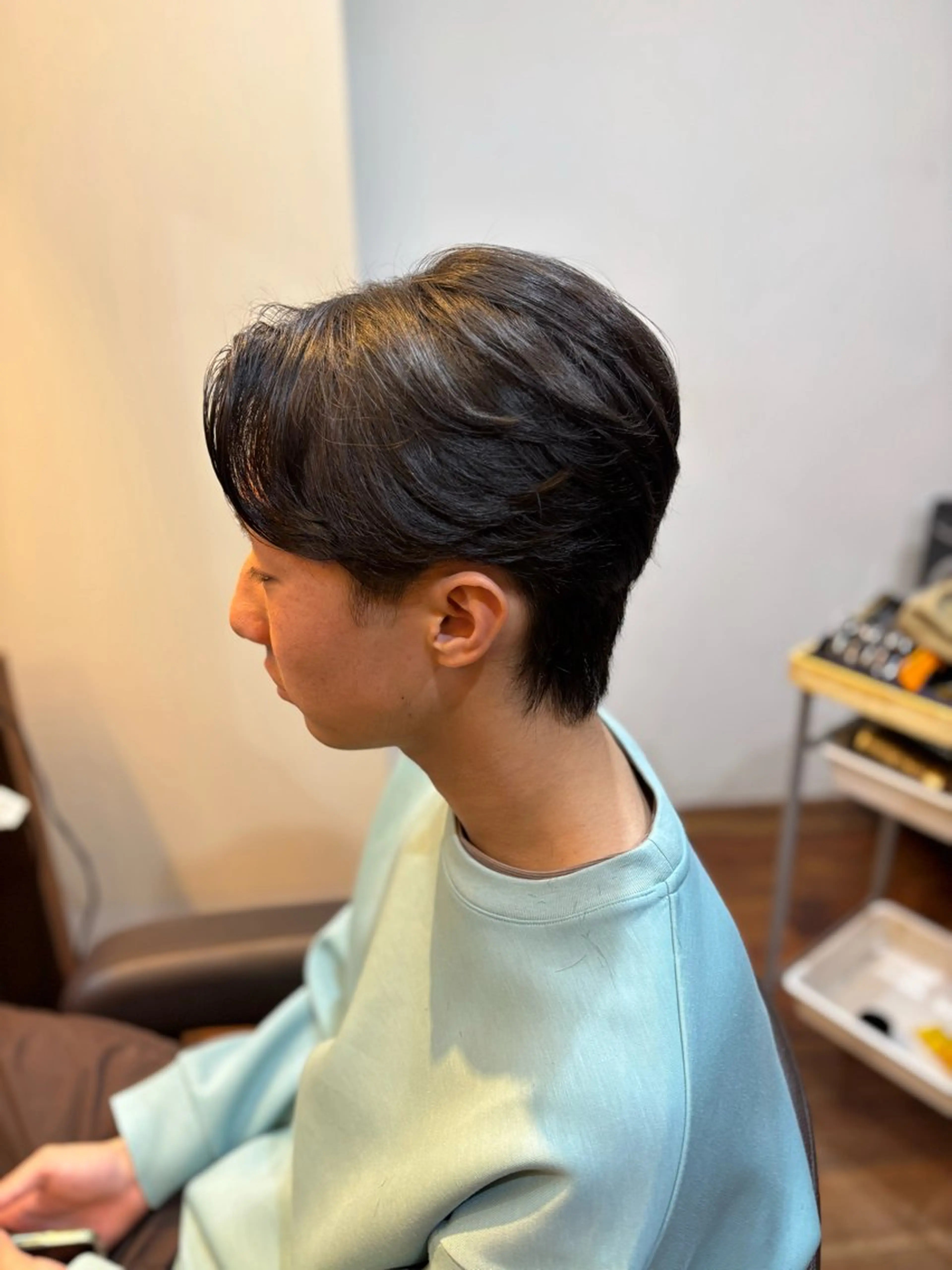 ショート パーマ メンズ 👑メンズパーマ/髪 質改善/鎌倉🐮のヘアスタイル