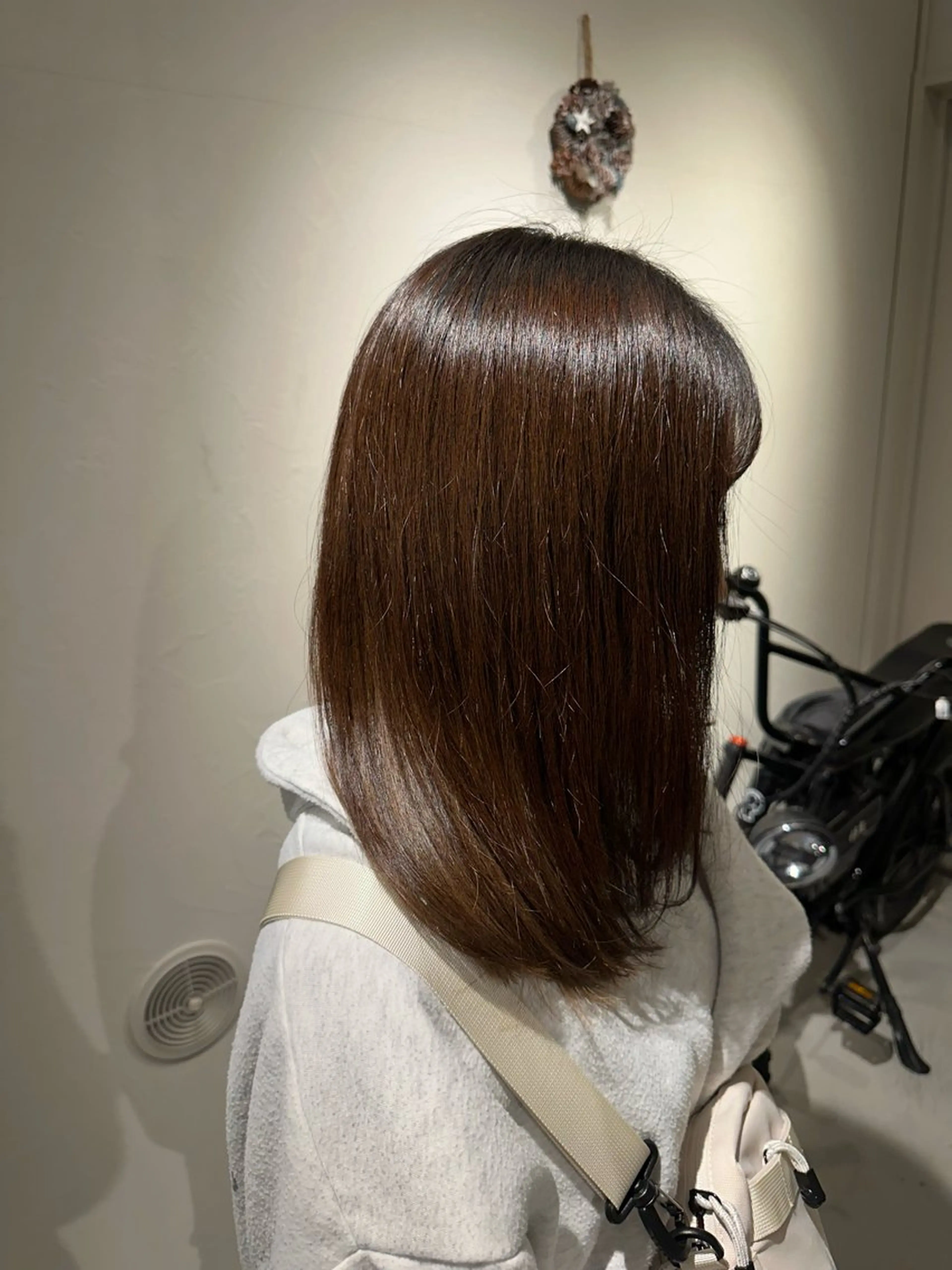 セミロング 町田/透け感/透明感 Shibuのヘアスタイル