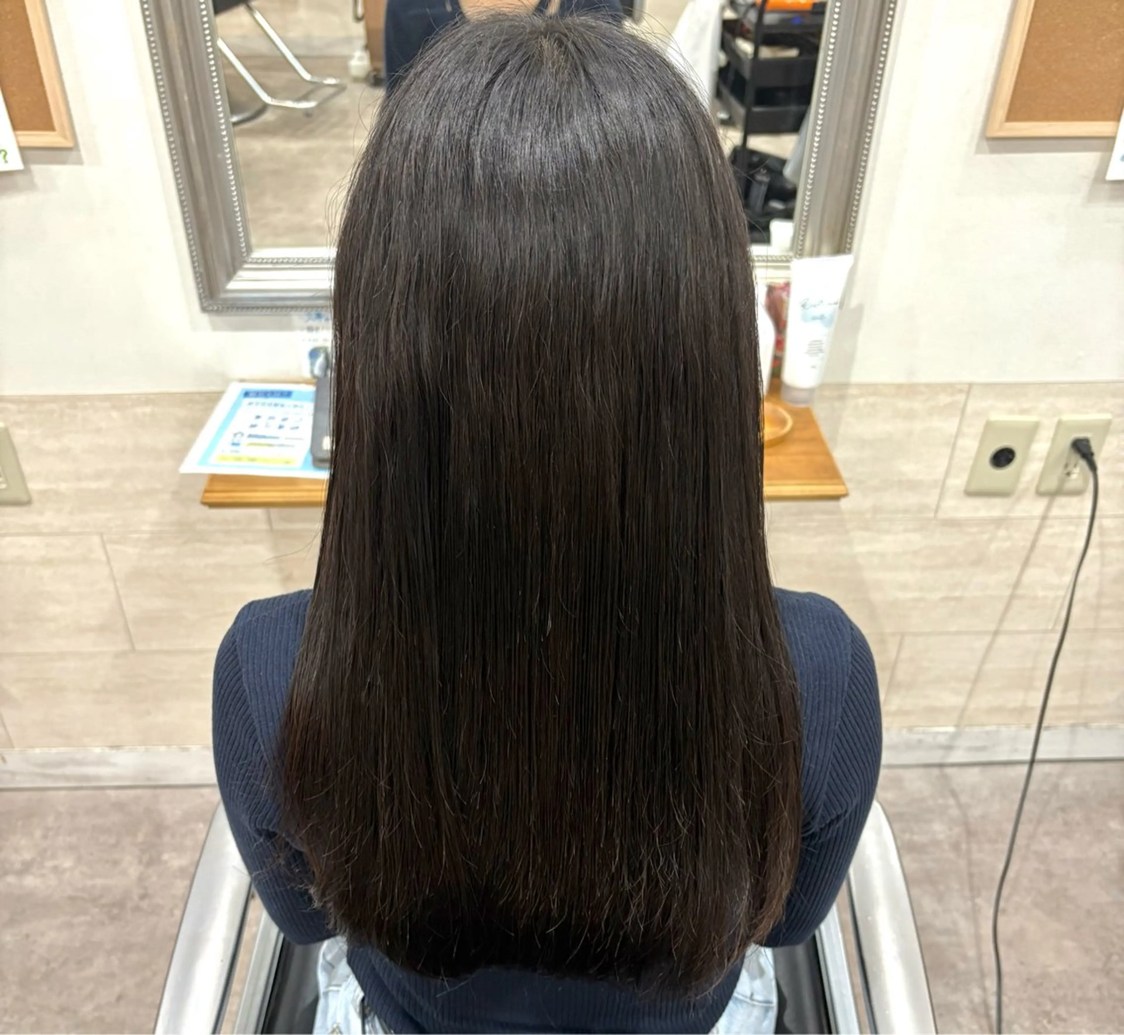 ロング 堀川 希歩のヘアスタイル