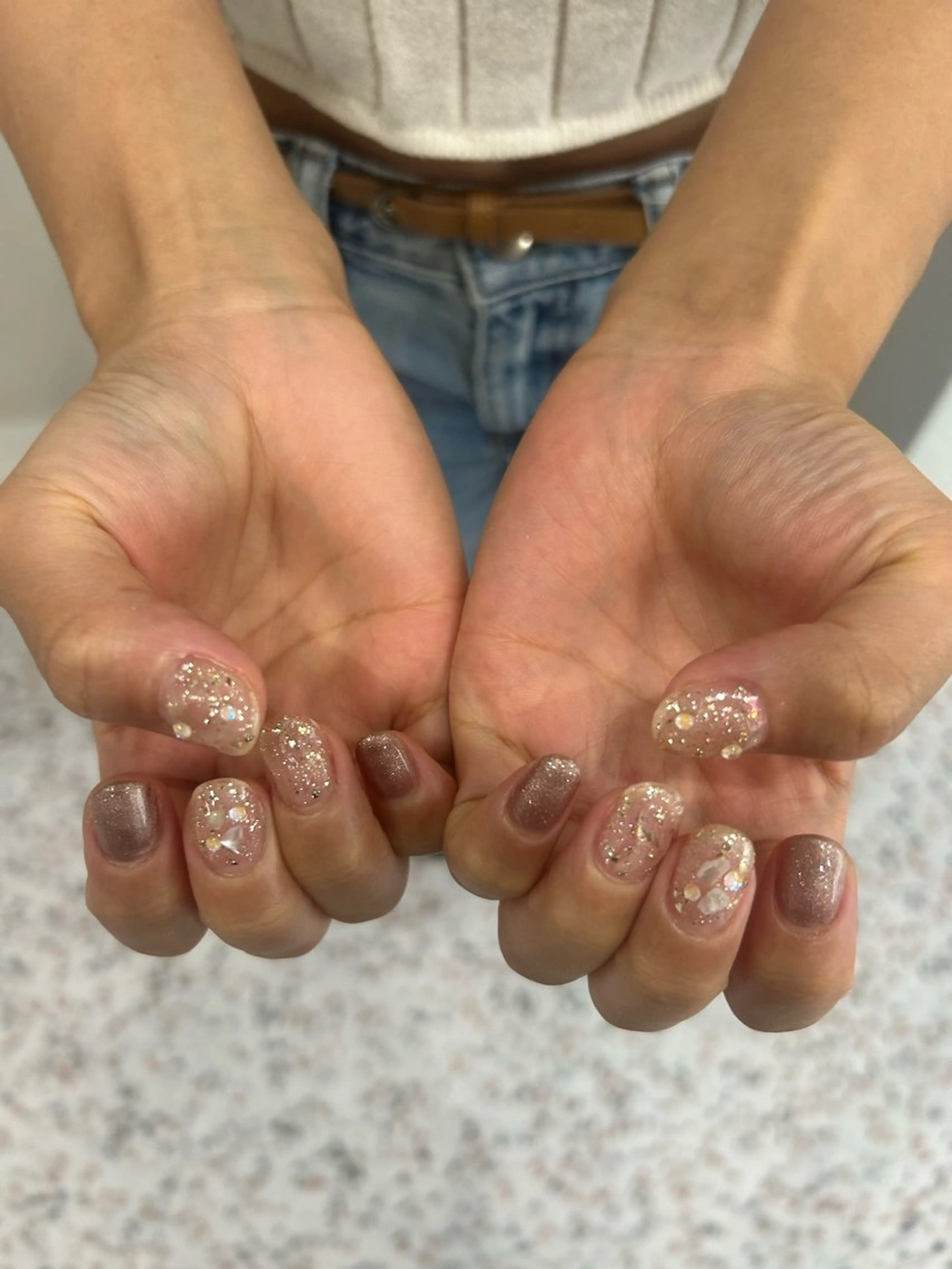 ネイル ハンドネイル 小松 千冬snazzyのネイルデザイン