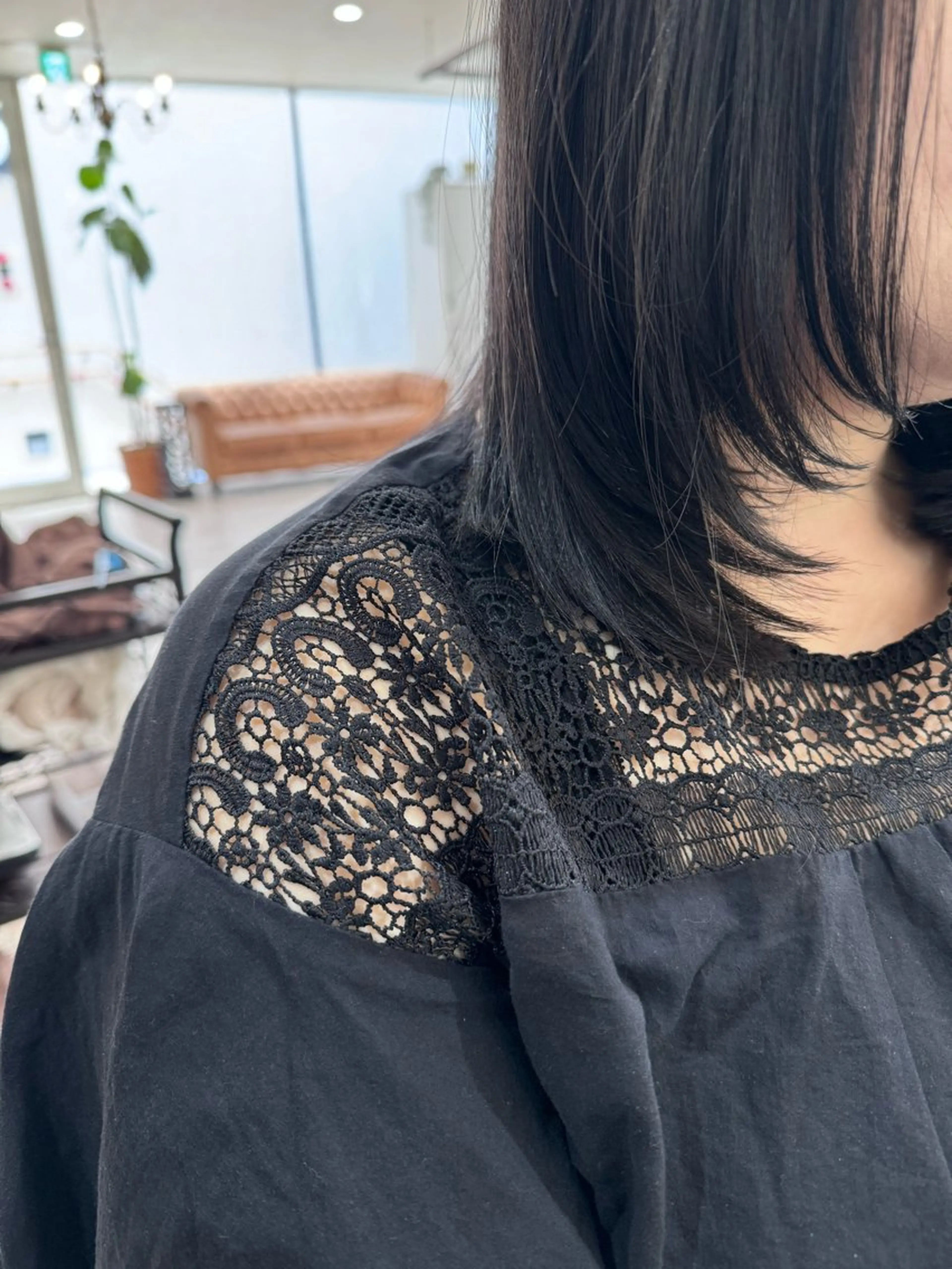 セミロング カラー ヘアアレンジ 髪質改善 レイヤーカット カット ヘアカラー トリートメント 新越谷noble店長 松本拓也▶◀*.のヘアスタイル