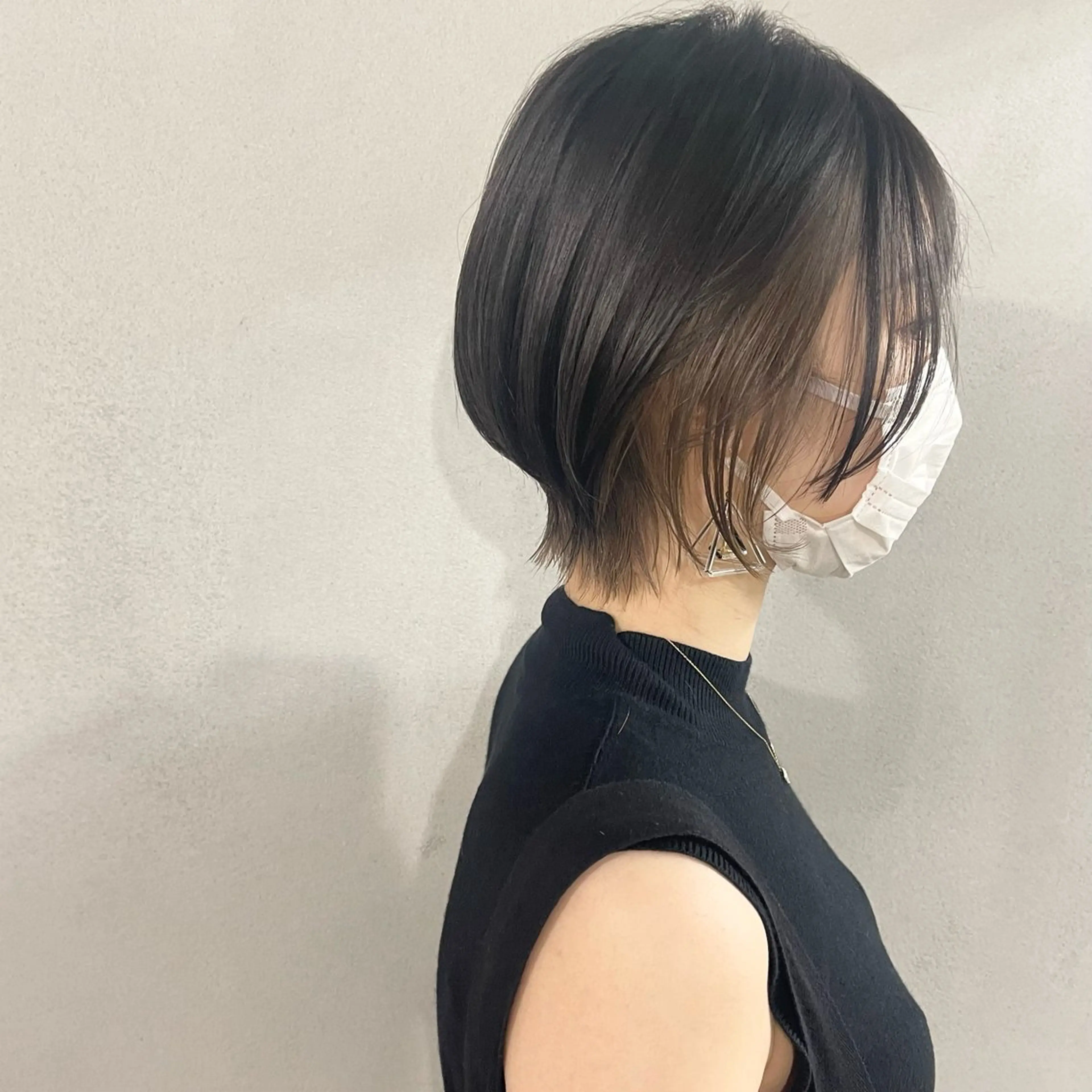 ショート ショートヘア ウルフカット 柏 ウルフ/レイヤー 田中佐和🐺のヘアスタイル