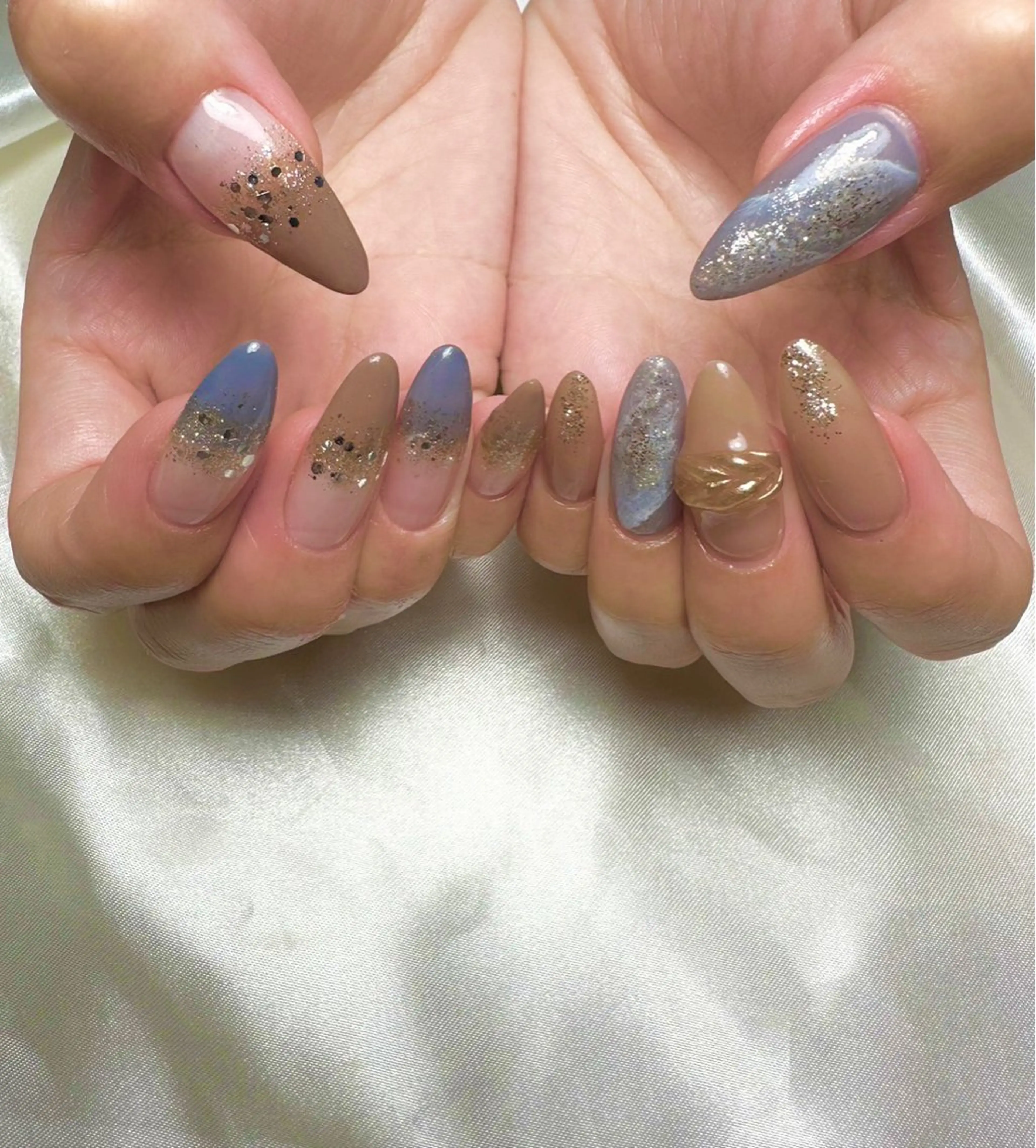 ネイル マルサンカクシカク所属・○△□ 守口市のネイルデザイン