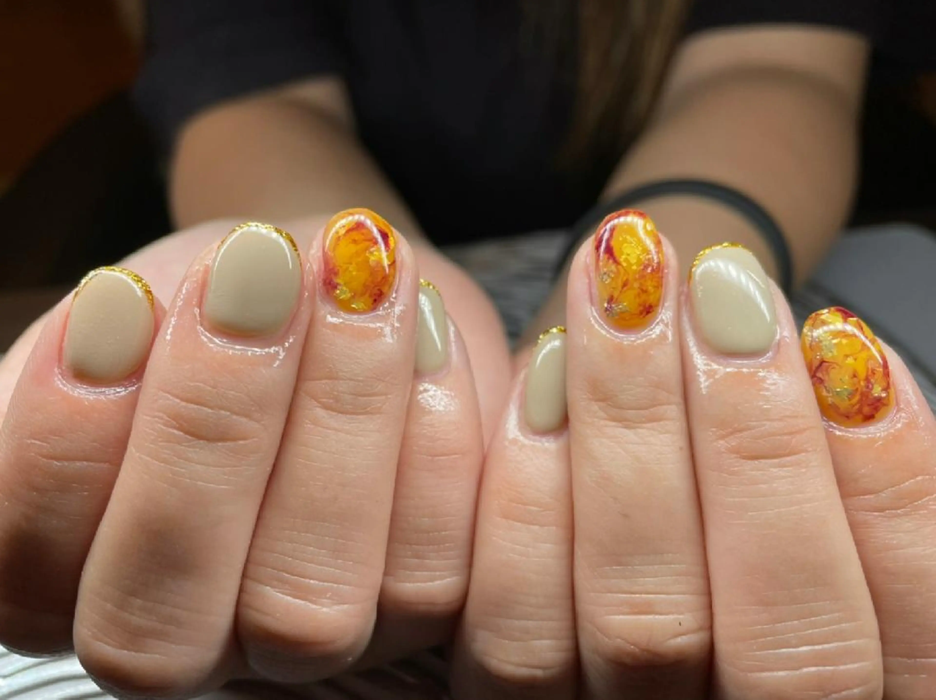 ネイル 大島 さやかのネイルデザイン