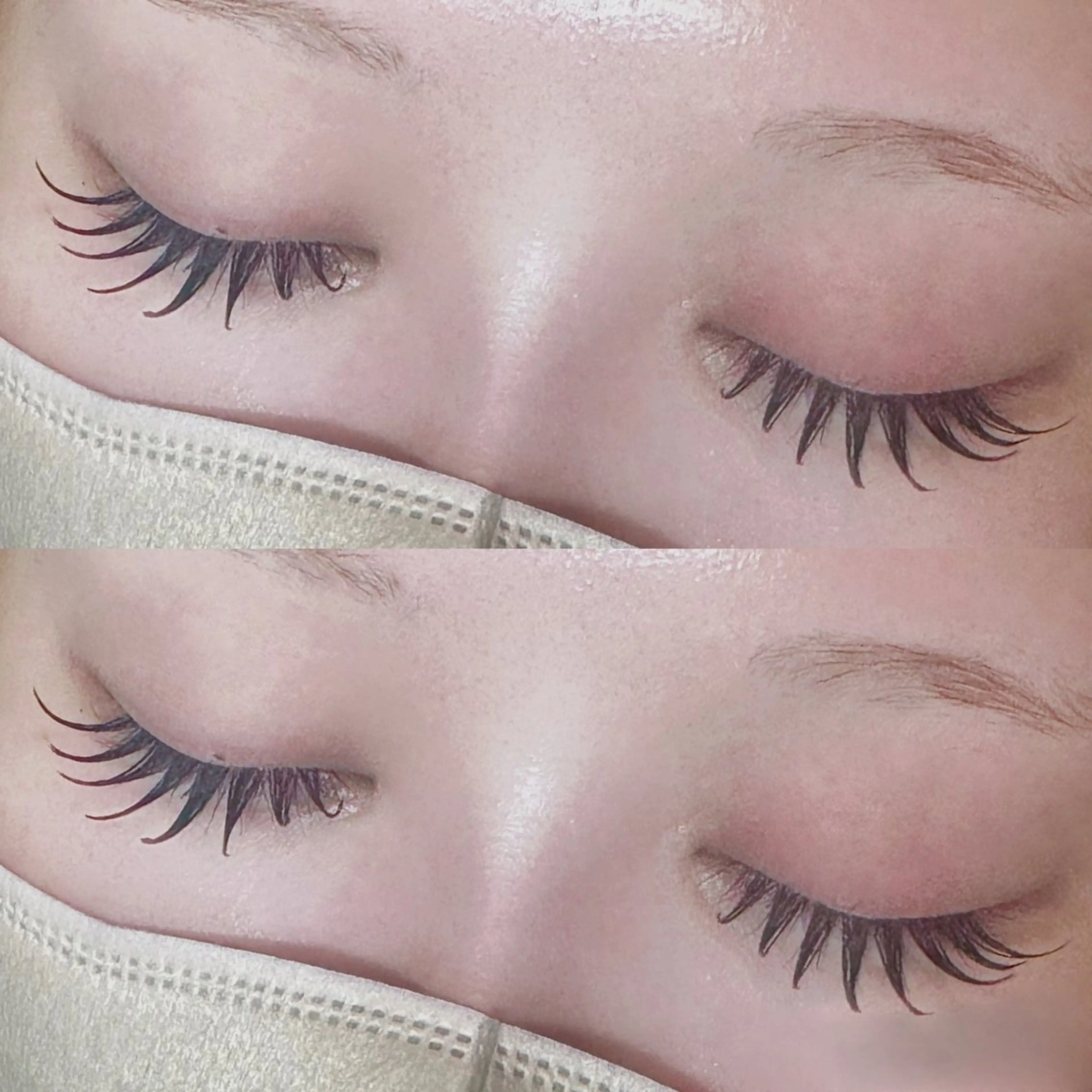 マツエク140本＋束間コーティング💞　オフ込✨の写真