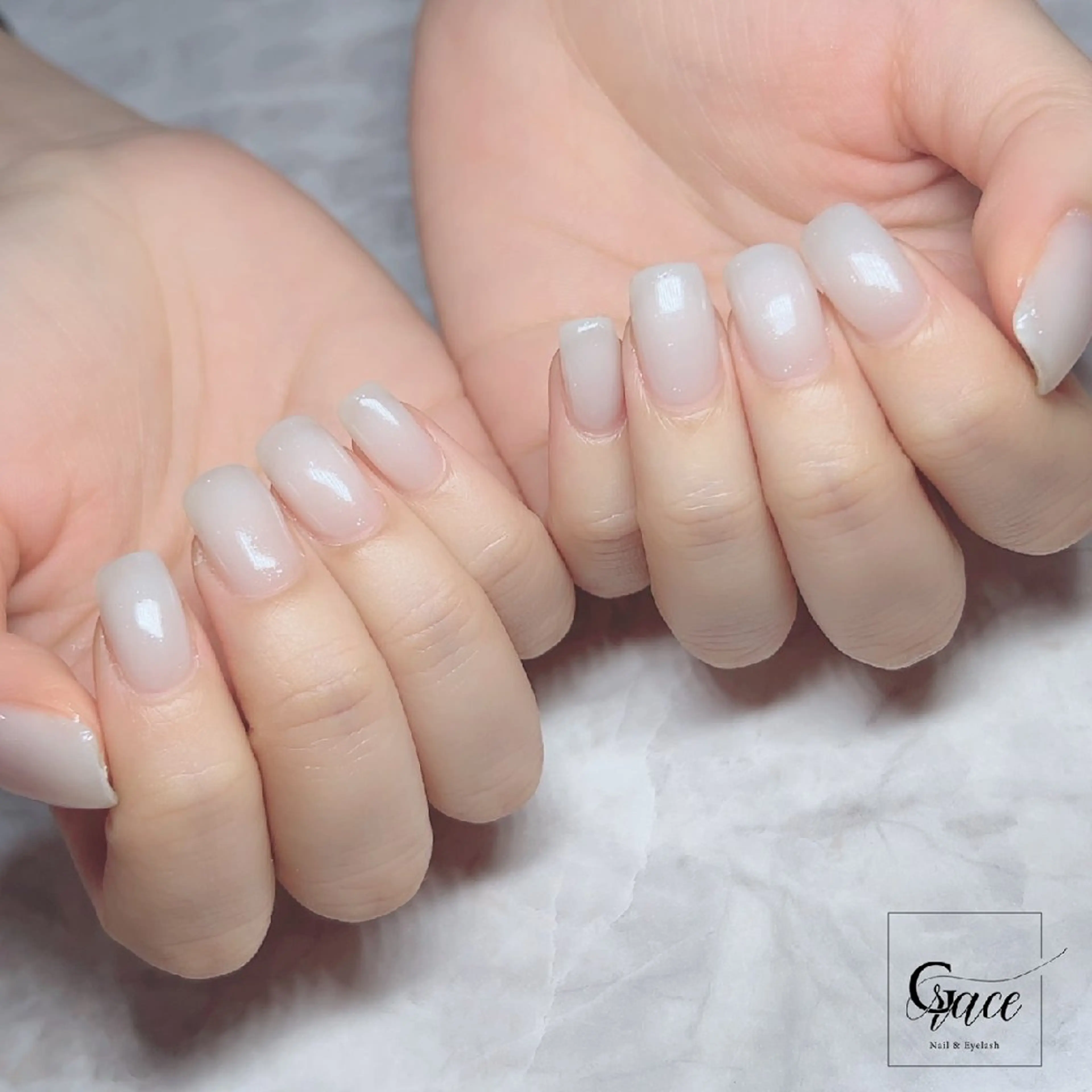 ネイル ワンカラーネイル ハンドネイル Nail＆Eyelash Grace所属・淵野辺 Grace harukaのネイルデザイン
