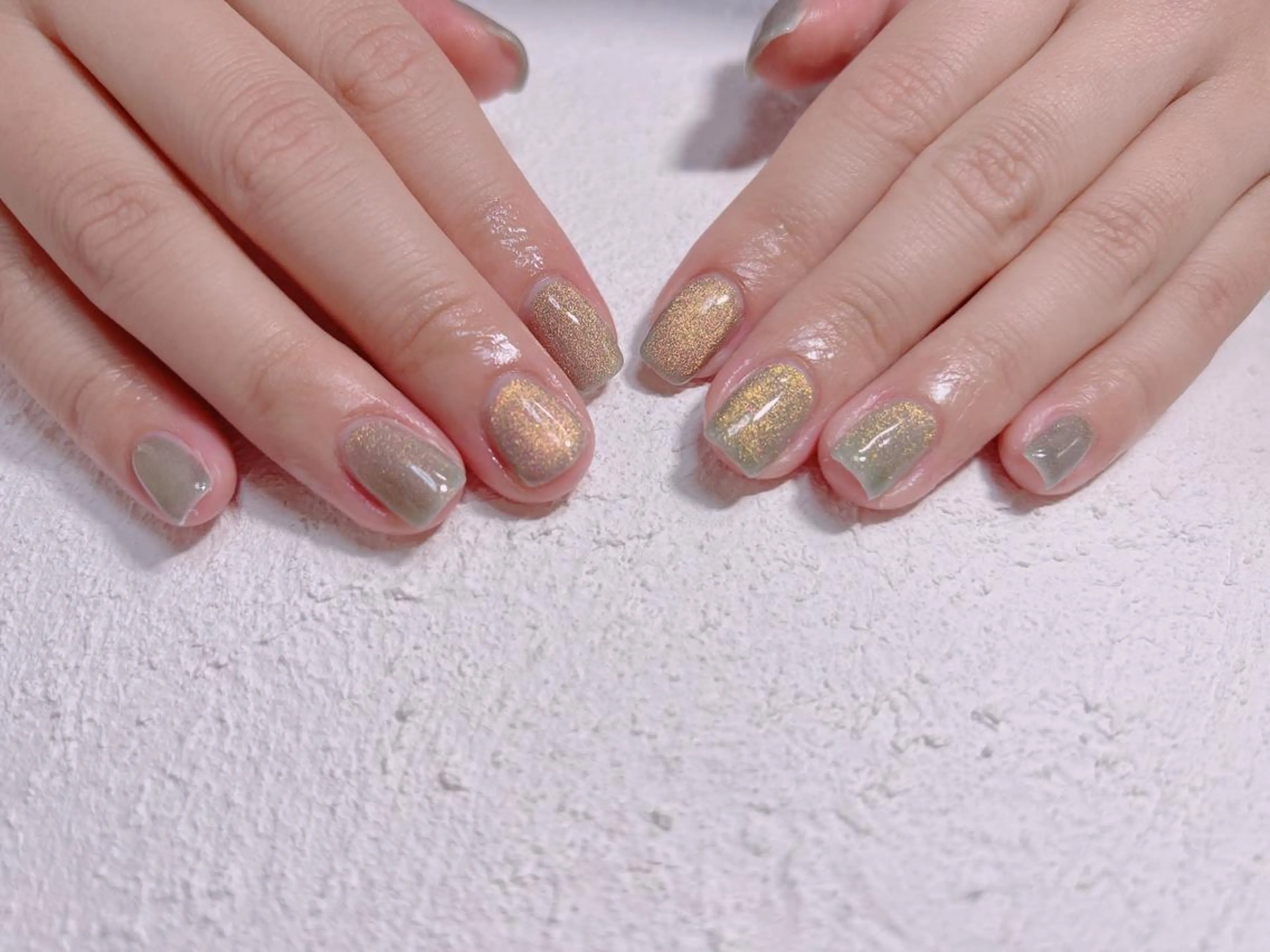 ネイル ジェルネイル マグネットネイル Regaro i.sのネイルデザイン