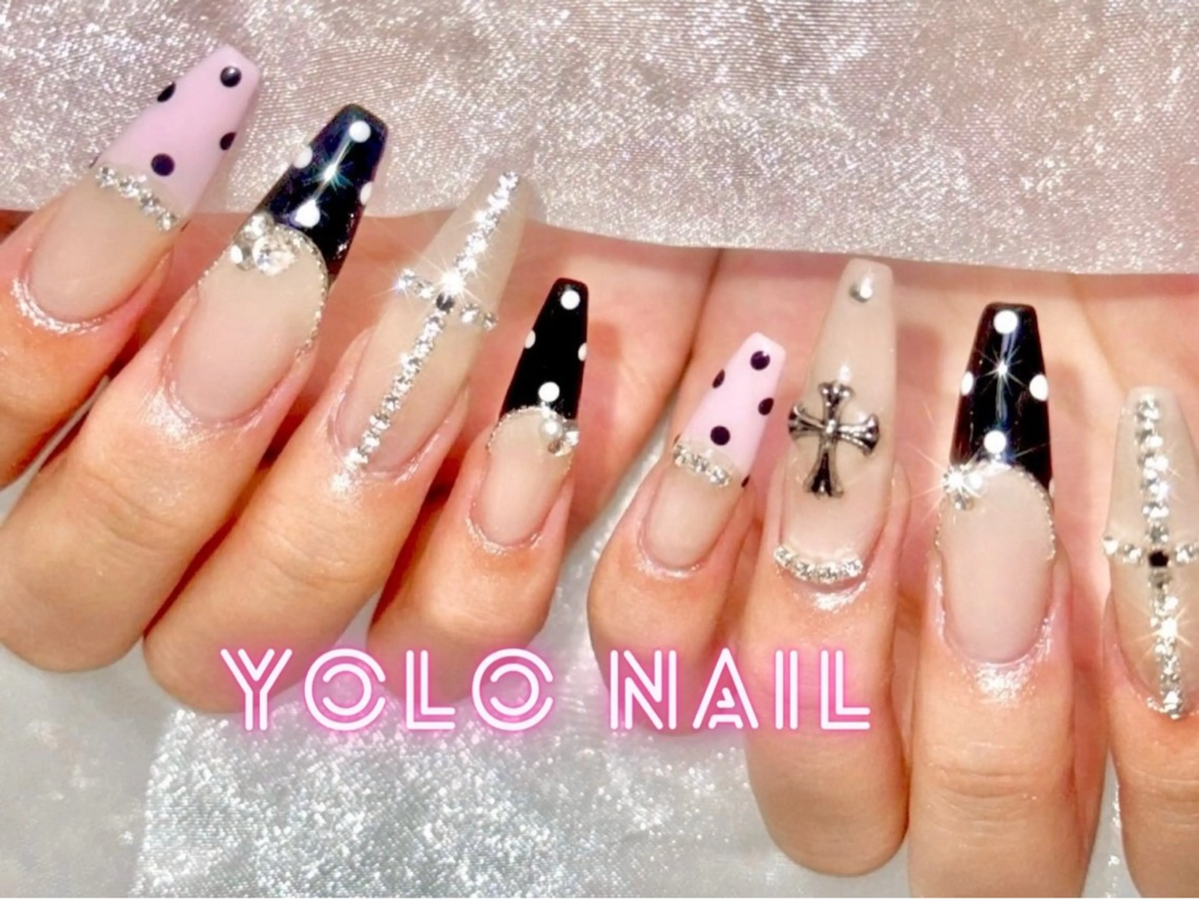 ネイル 持ち込み ハンドネイル YOLONAIL心斎橋店所属・田本 和音のネイルデザイン