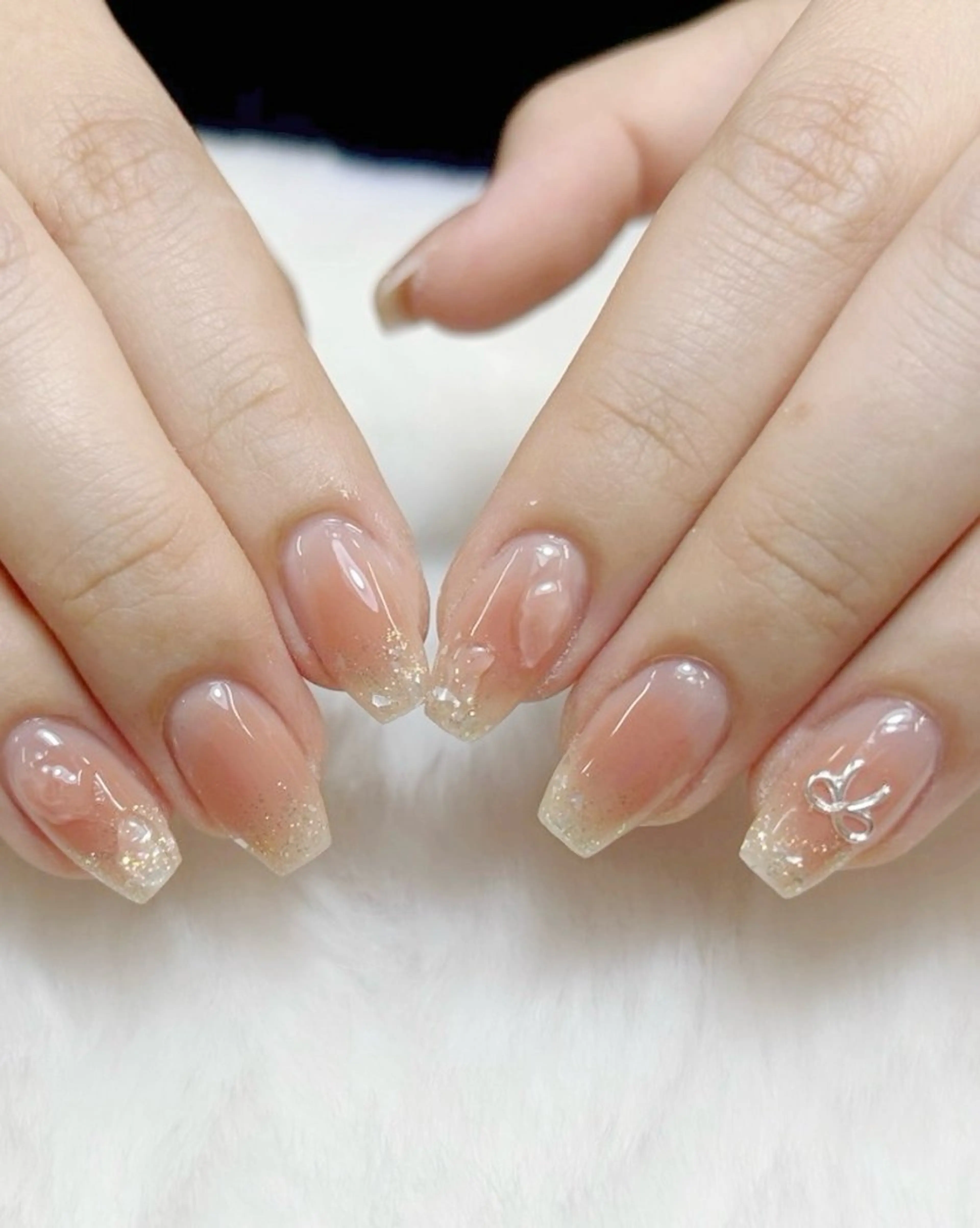 ネイル チークネイル 韓国ネイル ワンホンネイル ハンドネイル ハンドケア Speraネイル 大宮店🎀のネイルデザイン