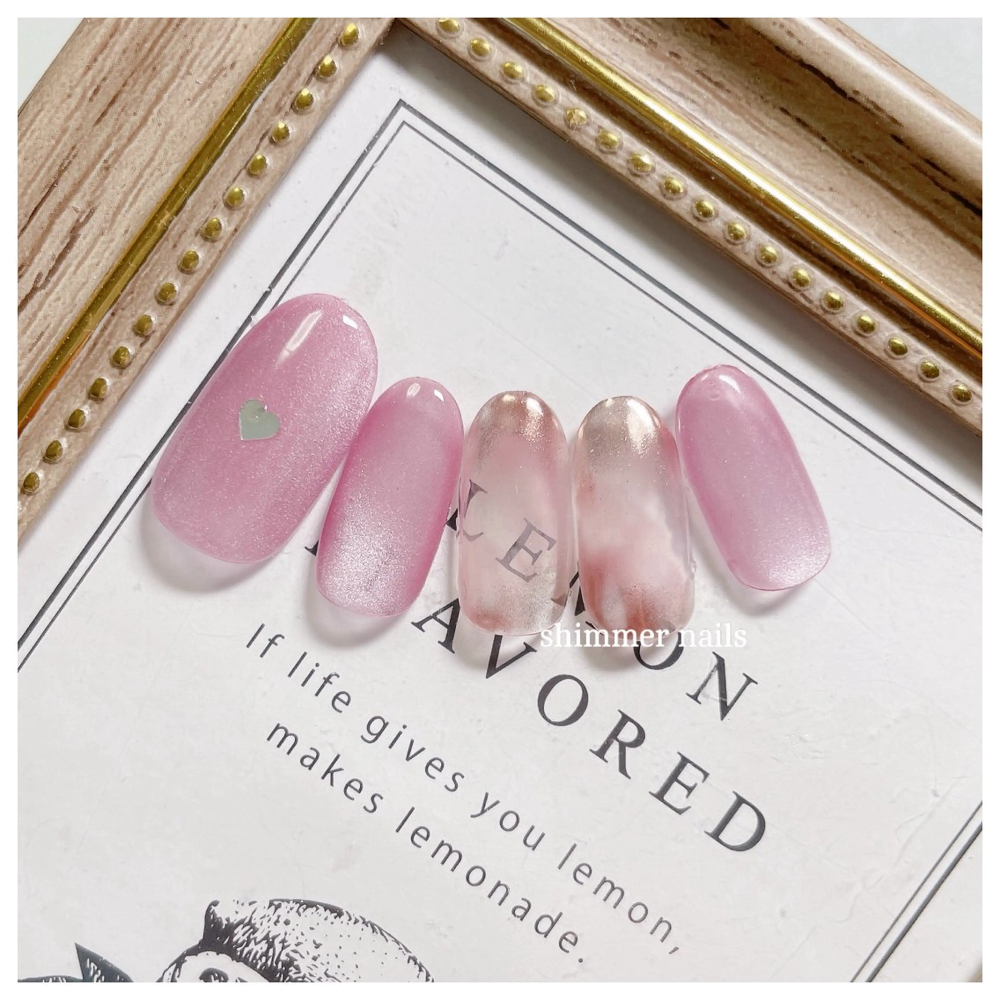 ネイル shimmer nailsのネイルデザイン